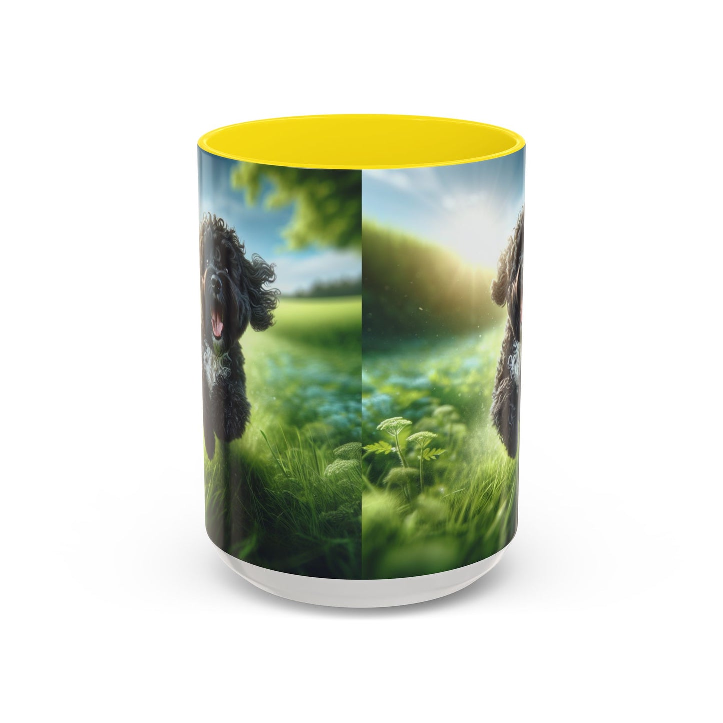Portuguese Water Dog Accent Coffee Mug - Perfect Gift for Dog Lovers