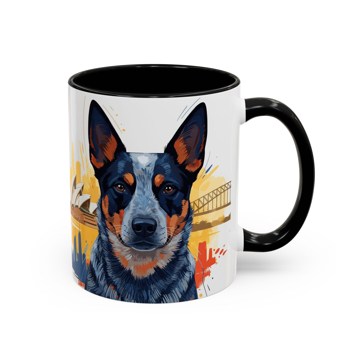 Australian Cattle Dog Accent Coffee Mug - Perfect Gift for Dog Lovers