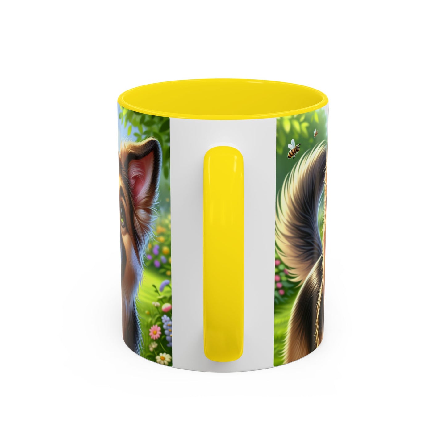 German Shepherd Accent Coffee Mug - Perfect Gift for Dog Lovers