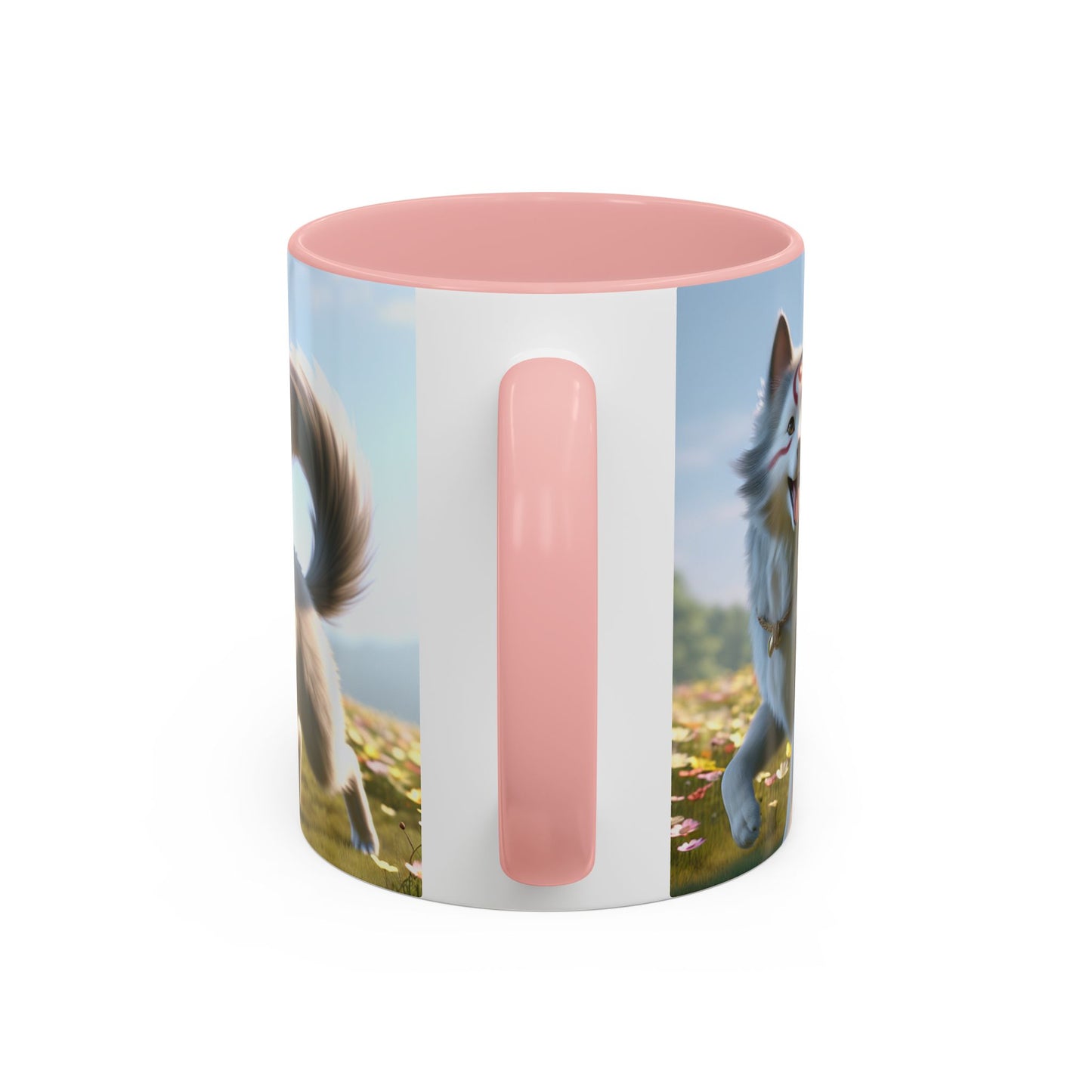 Cadabomb Okami Accent Coffee Mug - Perfect Gift for Dog Lovers