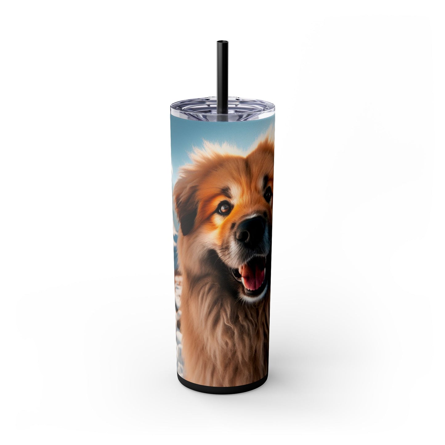 Himalayan Sheepdog Tumbler with Straw, 20oz