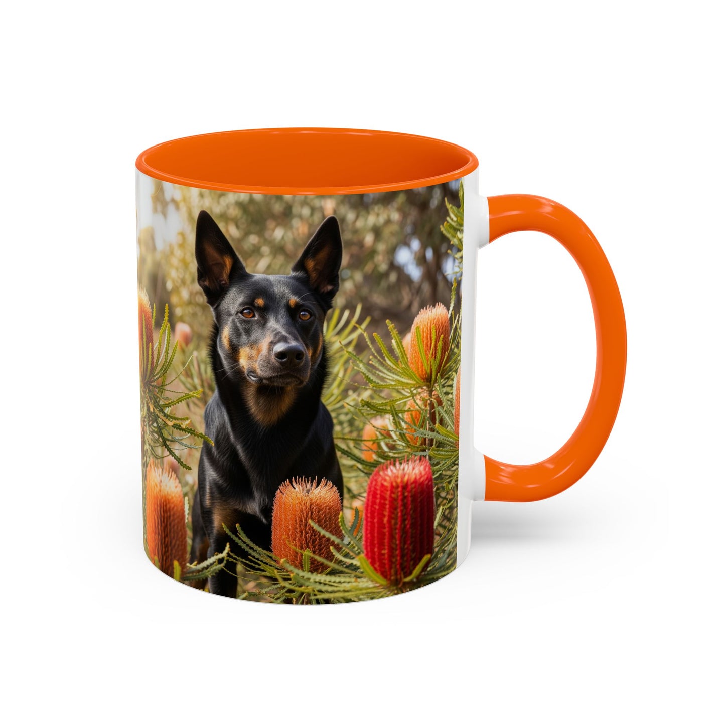 Working Kelpie Accent Coffee Mug - Perfect Gift for Dog Lovers