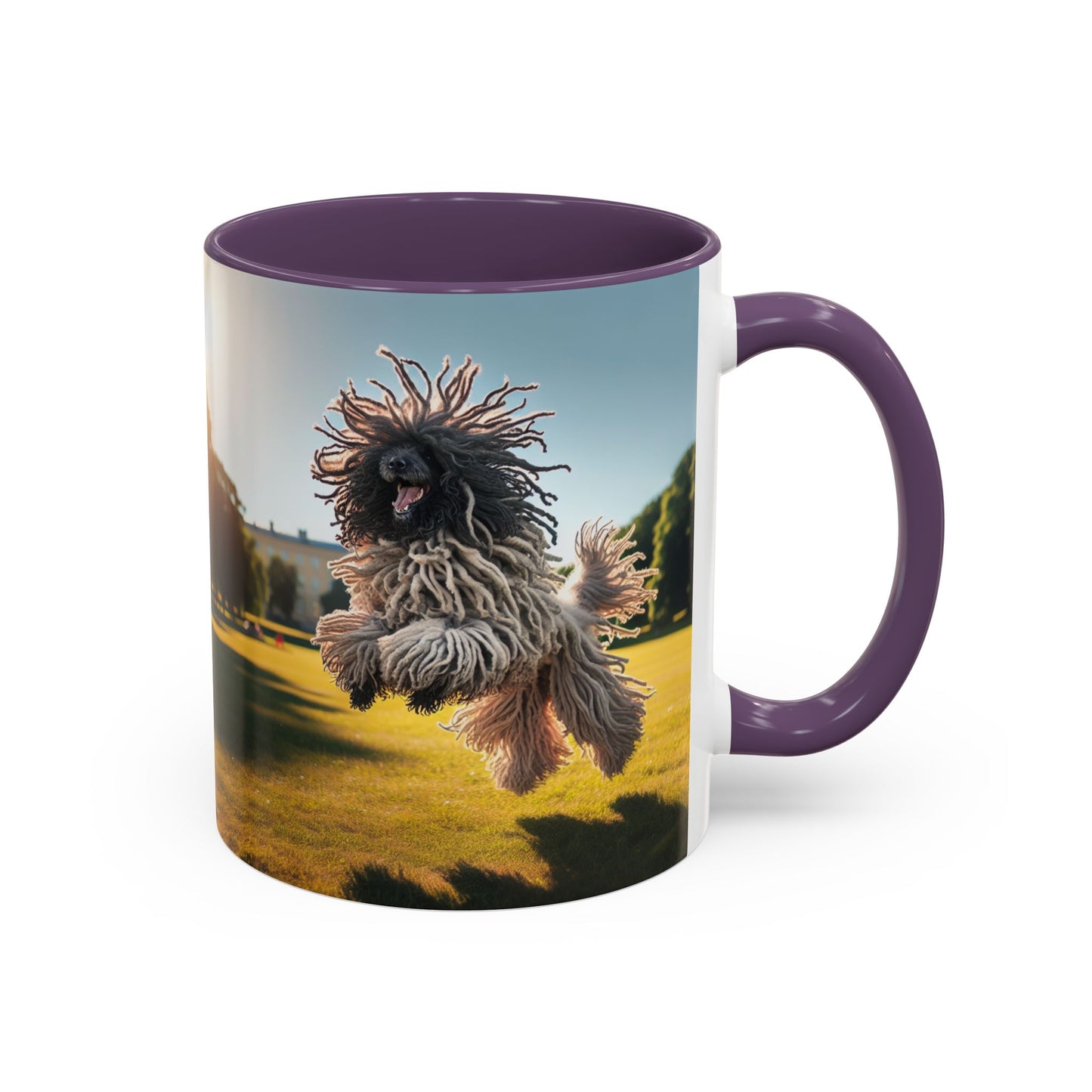 Puli Accent Coffee Mug - Perfect Gift for Dog Lovers