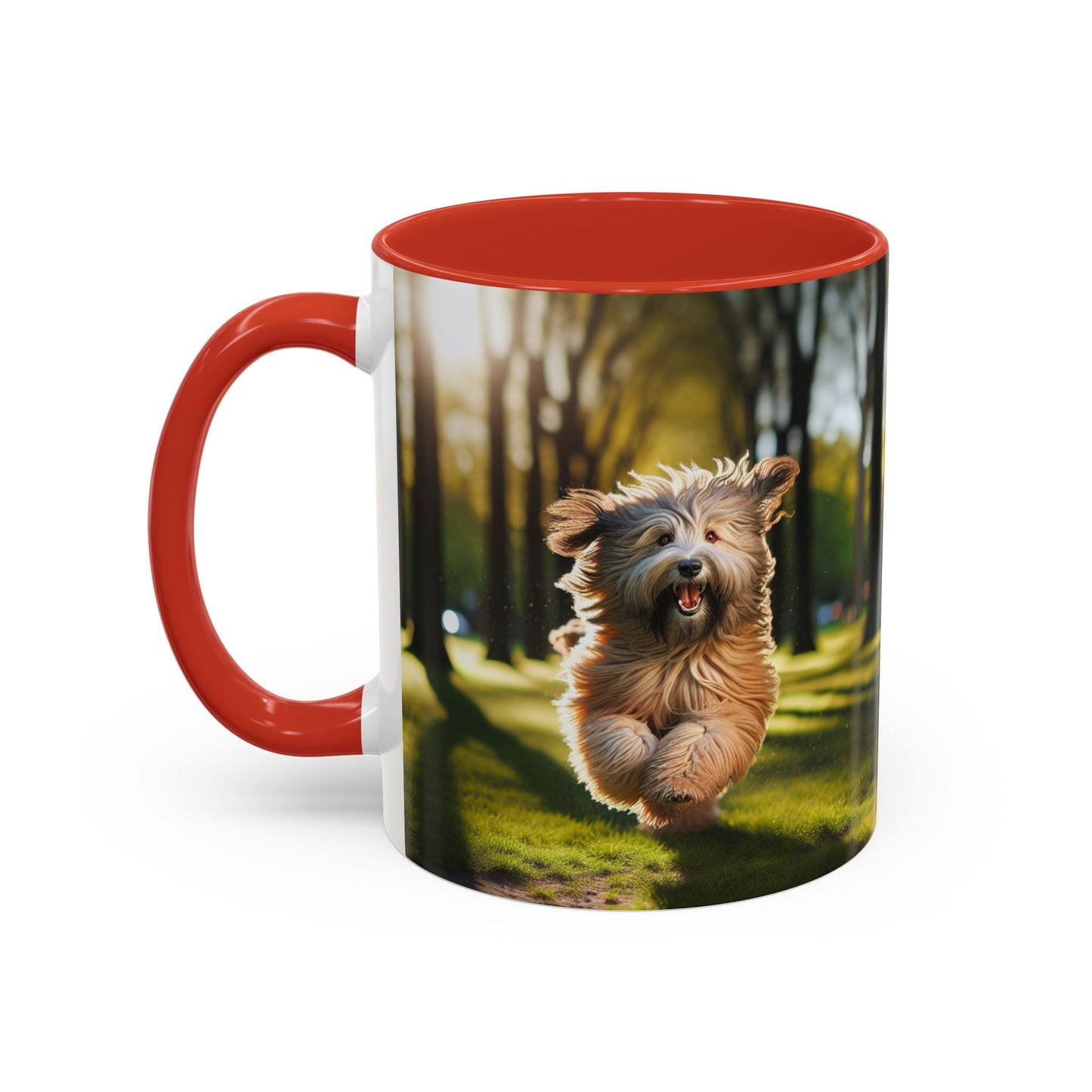 Polish Lowland Sheepdog Accent Coffee Mug - Perfect Gift for Dog Lovers