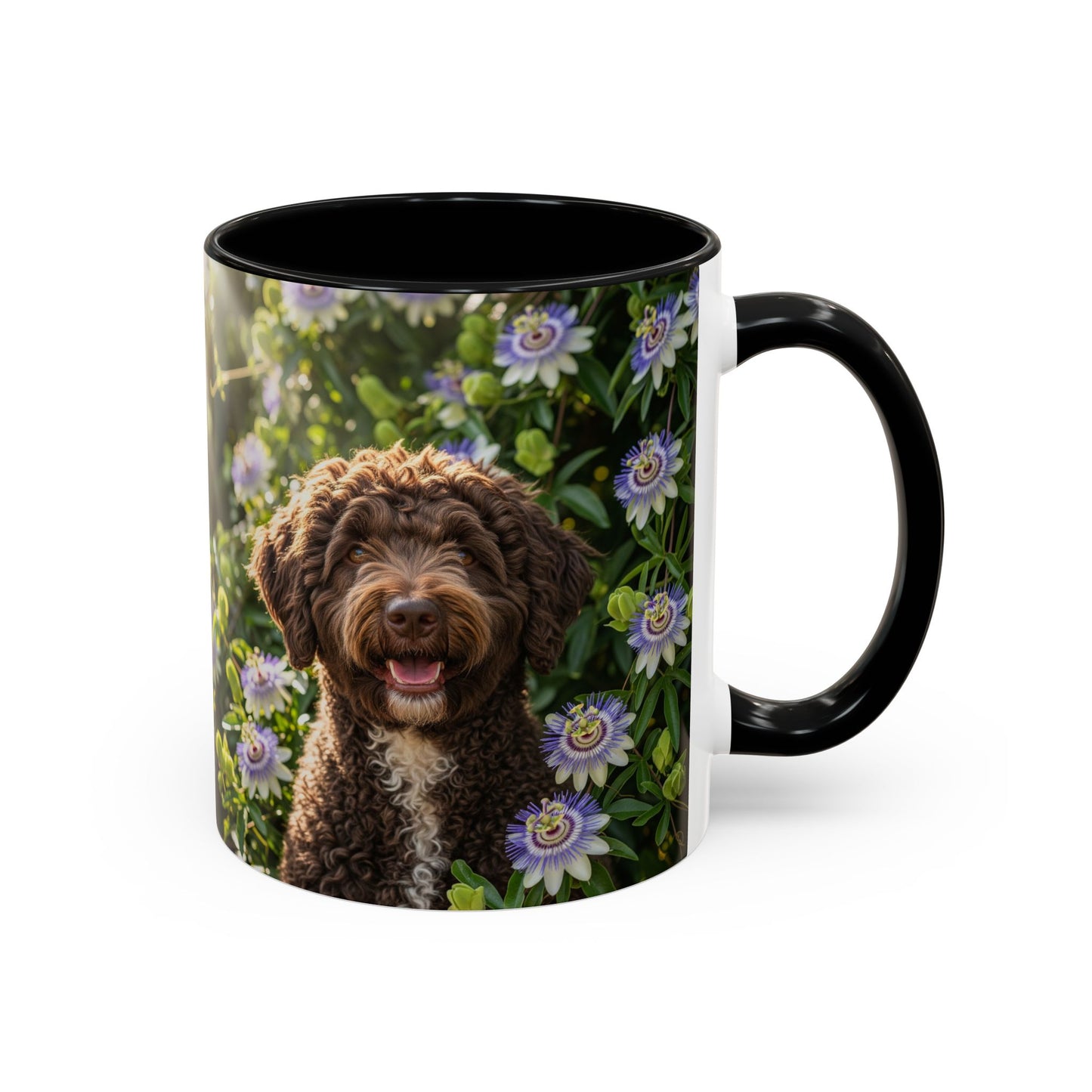 Spanish Water Dog Accent Coffee Mug - Perfect Gift for Dog Lovers