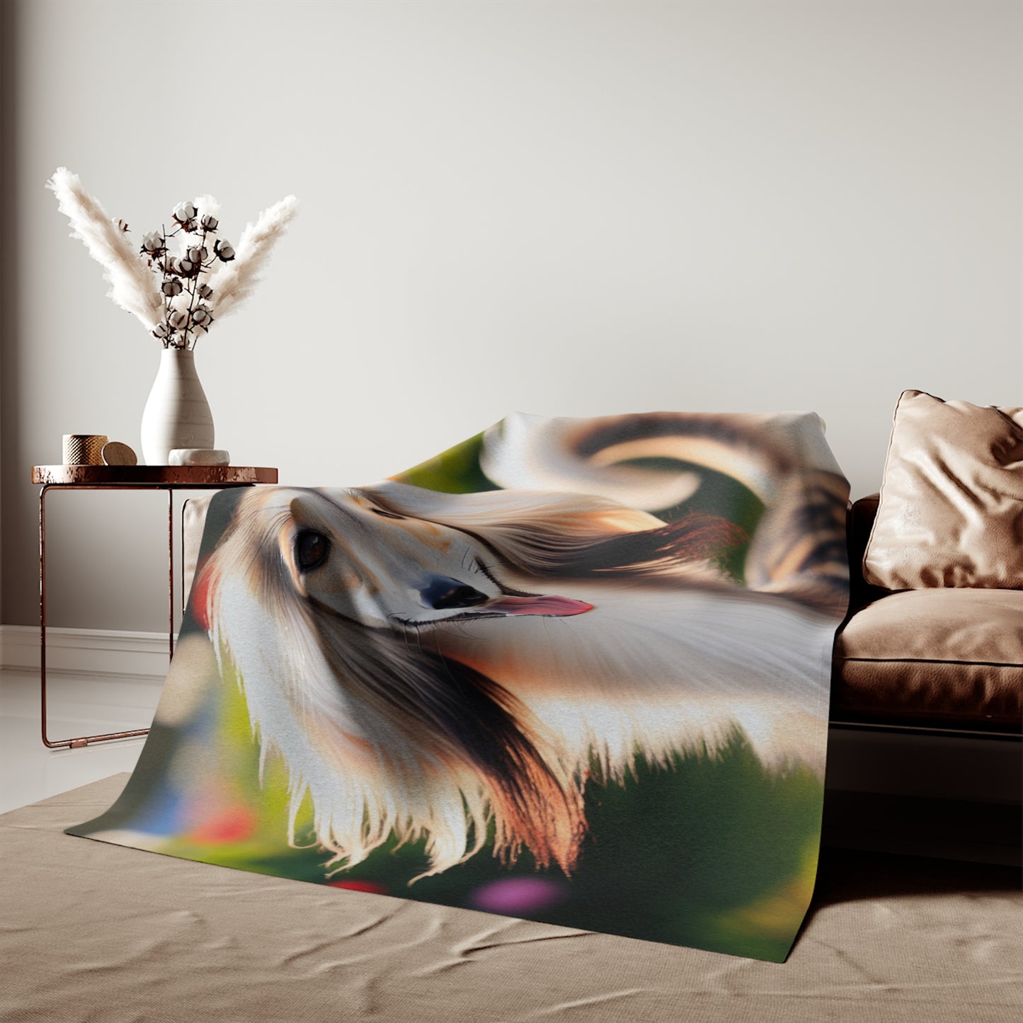 Saluki Sweatshirt Blanket