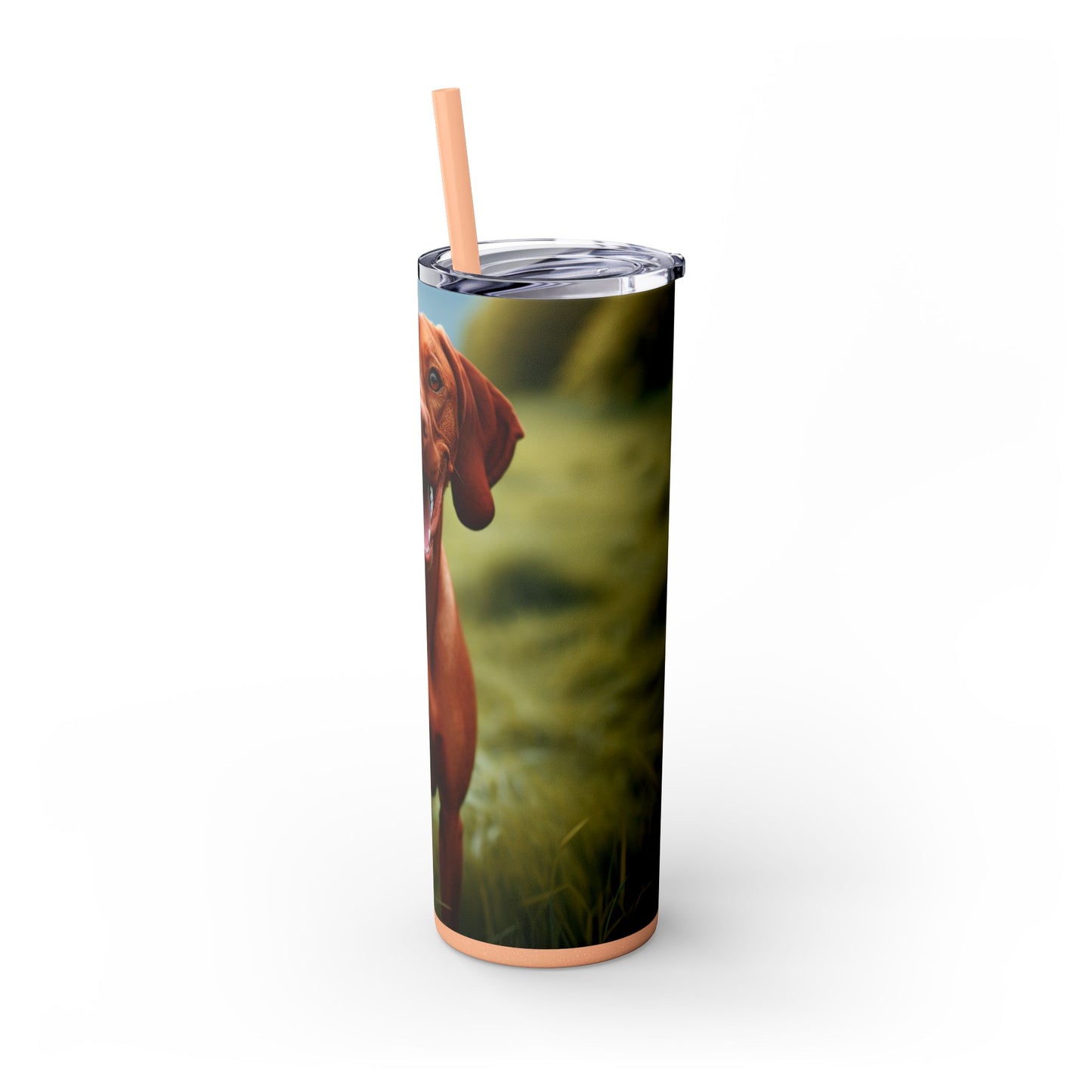 Hungarian Vizsla Tumbler with Straw, 20oz