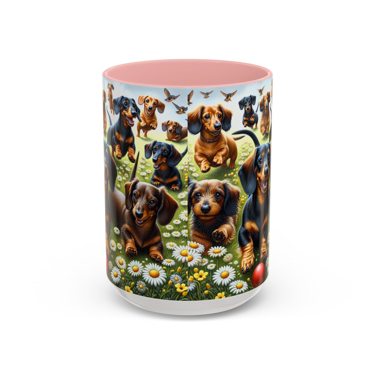 Dachshund Accent Coffee Mug - Perfect Gift for Dog Lovers
