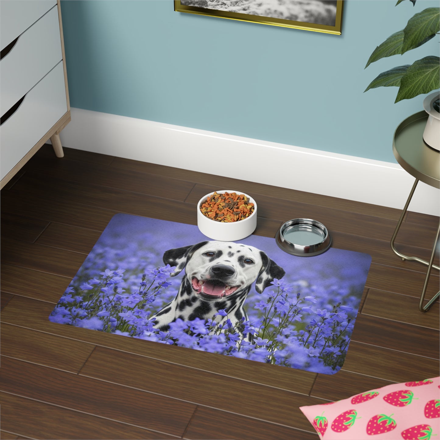 Pet Food Mat (12x18) - Dalmatian