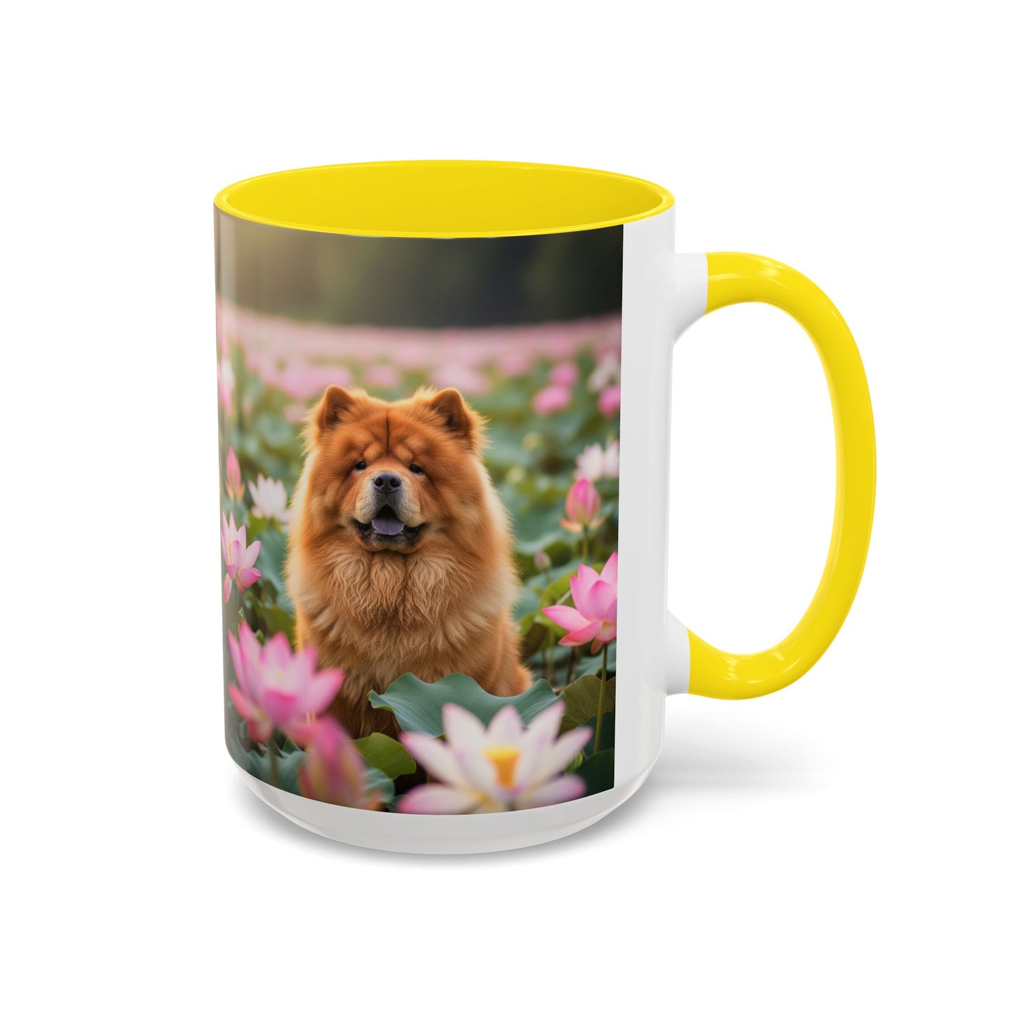 Chow Chow Accent Coffee Mug - Perfect Gift for Dog Lovers