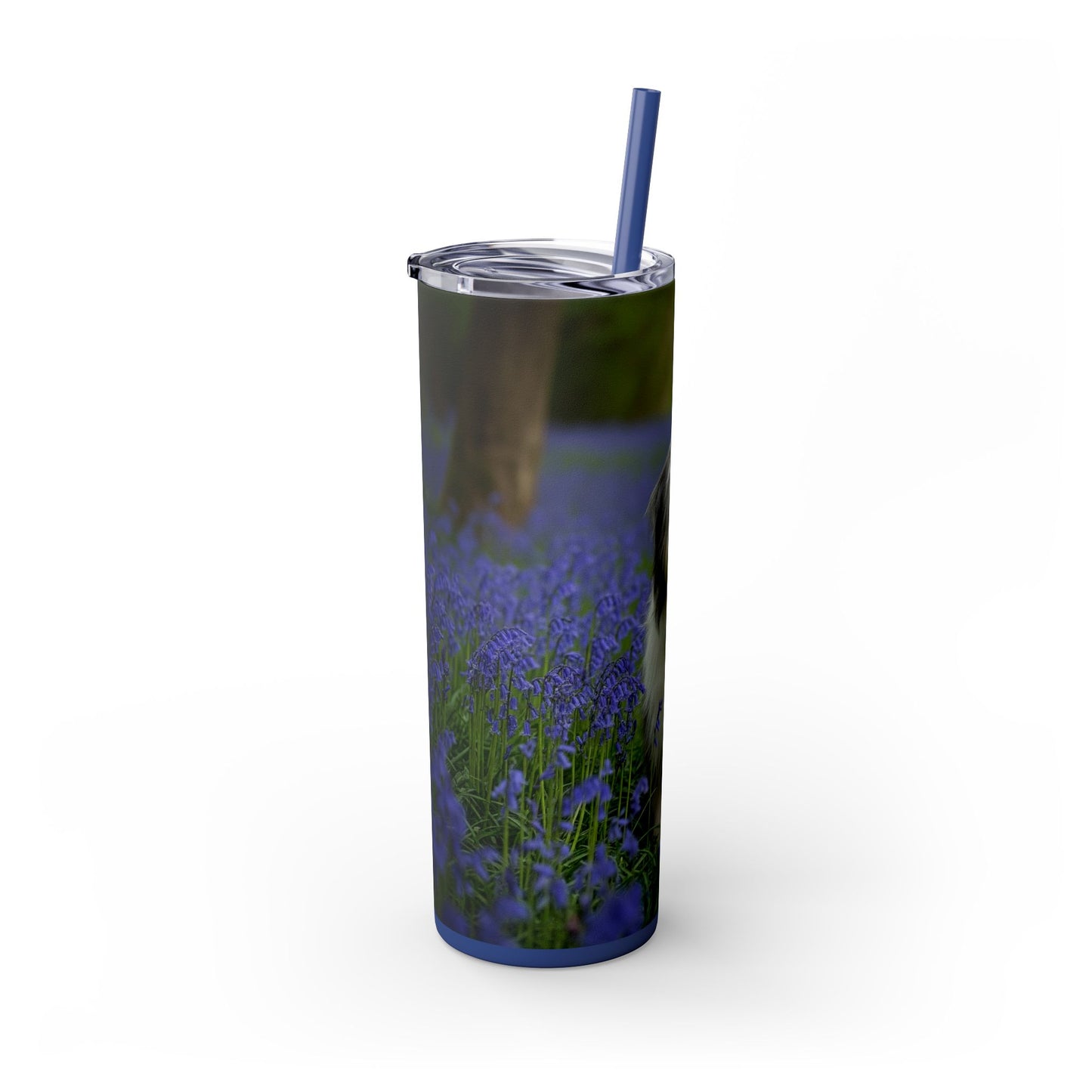 Bearded Collie Tumbler with Straw, 20oz