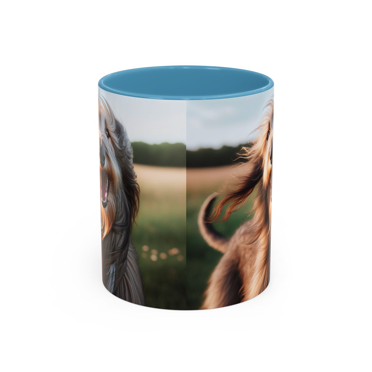 Scottish Deerhound Accent Coffee Mug - Perfect Gift for Dog Lovers