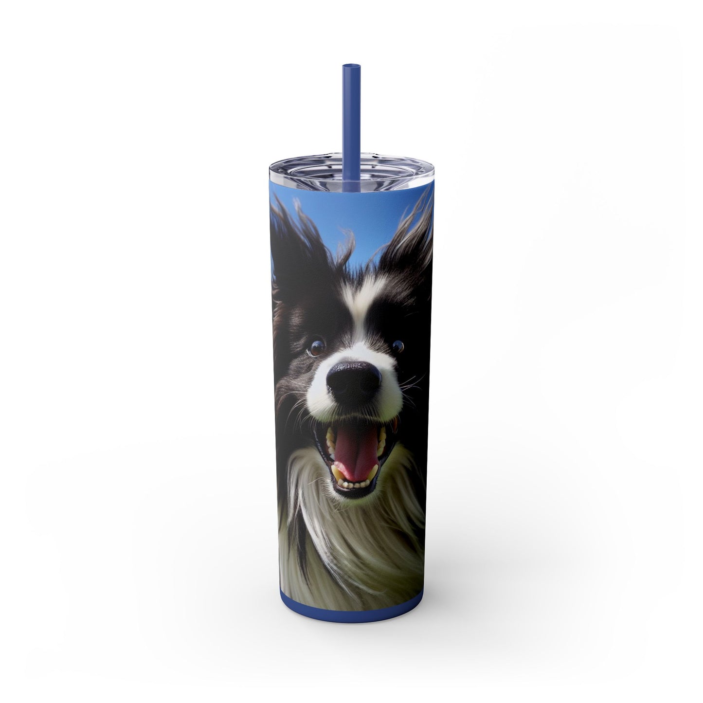 Portuguese Sheepdog Tumbler with Straw, 20oz