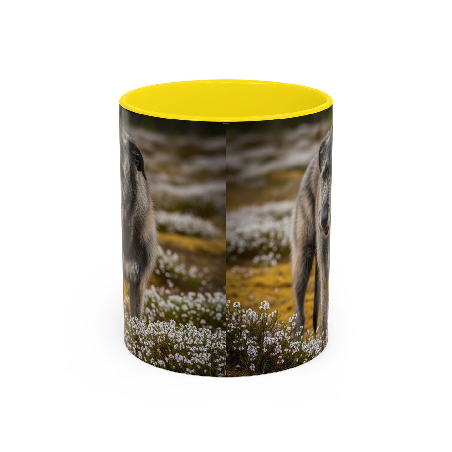 Irish Wolfhound Accent Coffee Mug - Perfect Gift for Dog Lovers