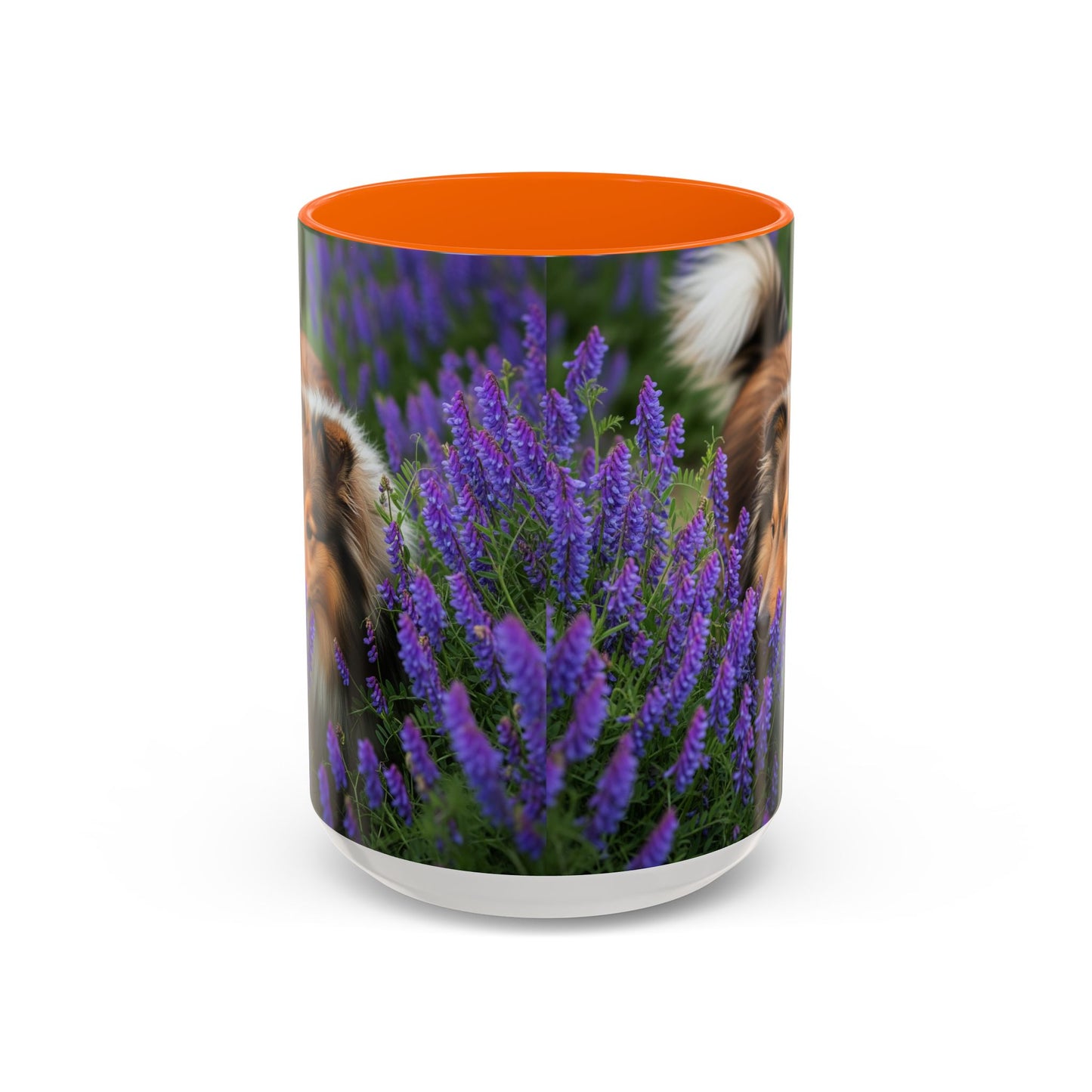Shetland Sheepdog Accent Coffee Mug - Perfect Gift for Dog Lovers