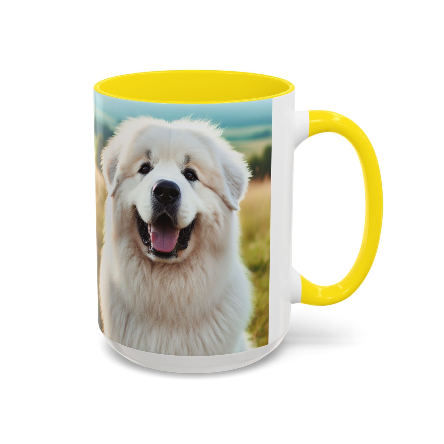 Great Pyrenees Accent Coffee Mug - Perfect Gift for Dog Lovers
