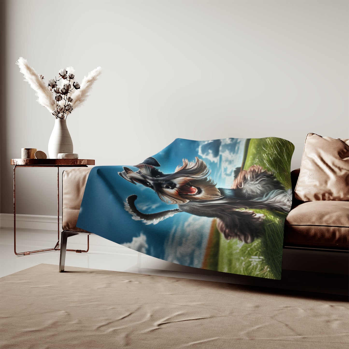 Standard Schnauzer Sweatshirt Blanket