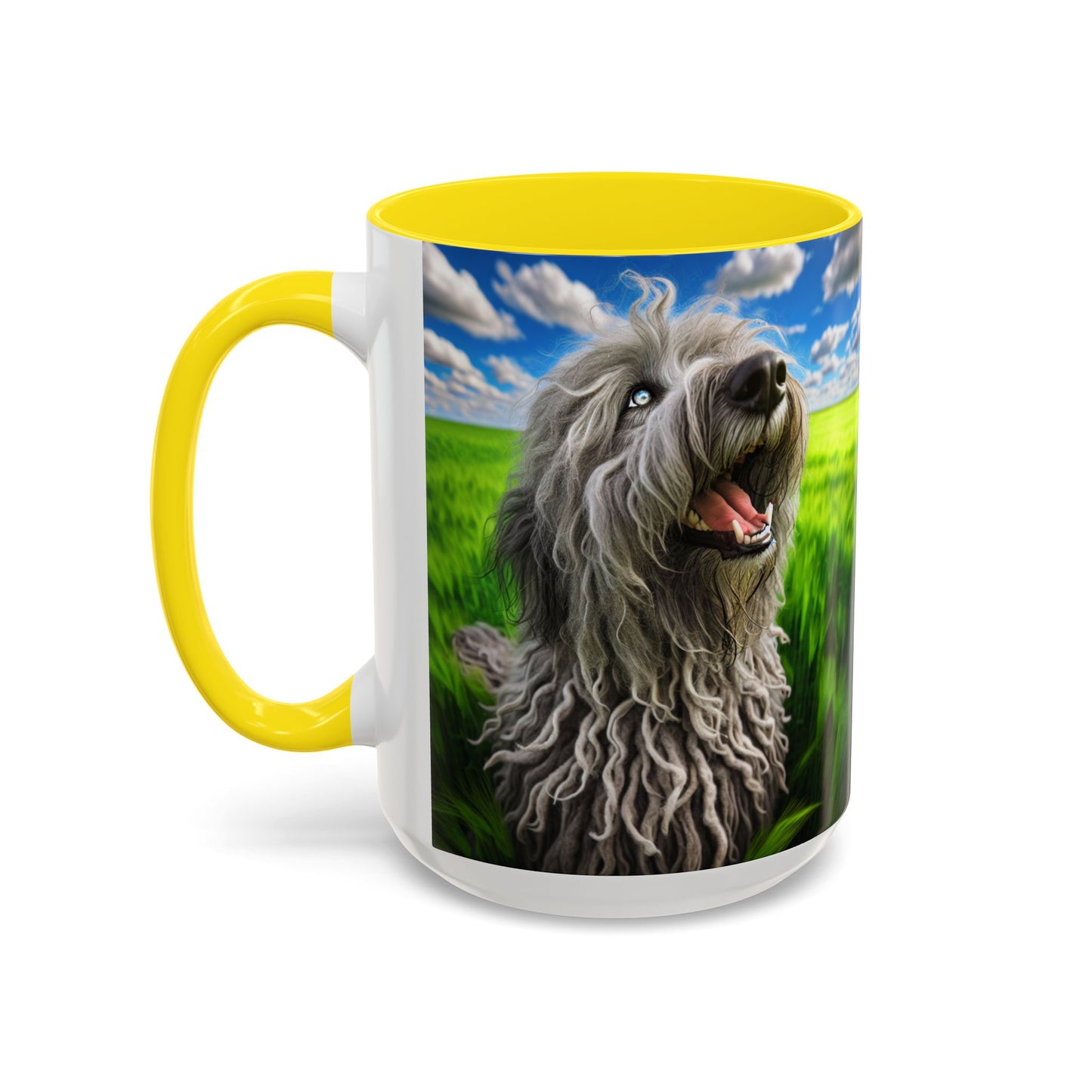 Bergamasco Shepherd Dog Accent Coffee Mug - Perfect Gift for Dog Lovers