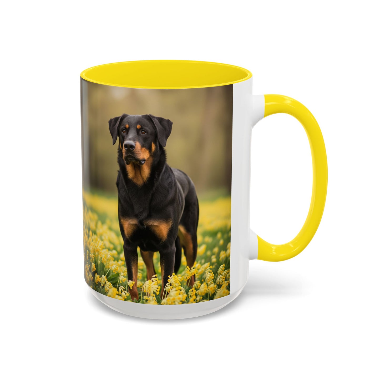 Beauceron Accent Coffee Mug - Perfect Gift for Dog Lovers