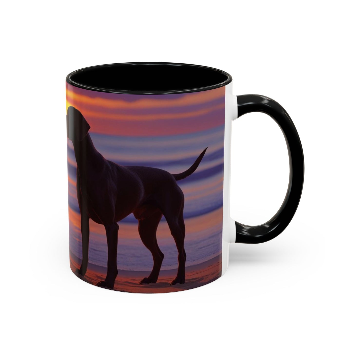 German Shorthaired Pointer Love Accent Coffee Mug - Perfect Gift for Dog Lovers