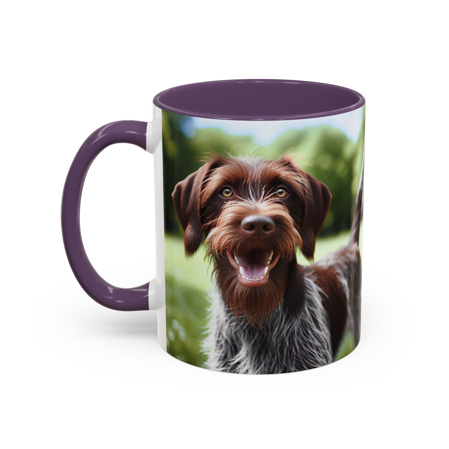 Wirehaired Slovakian Pointer Accent Coffee Mug - Perfect Gift for Dog Lovers