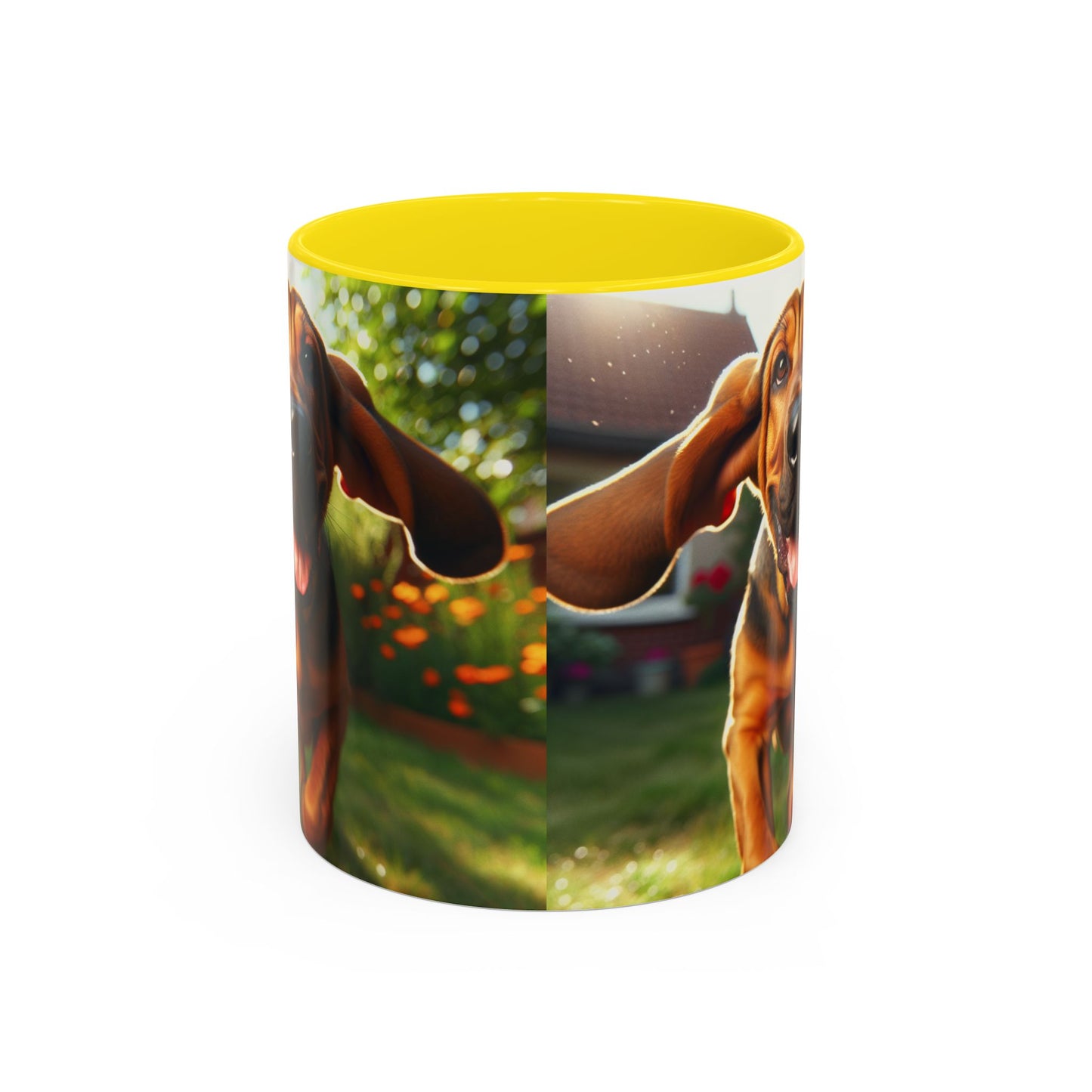Bloodhound Accent Coffee Mug - Perfect Gift for Dog Lovers