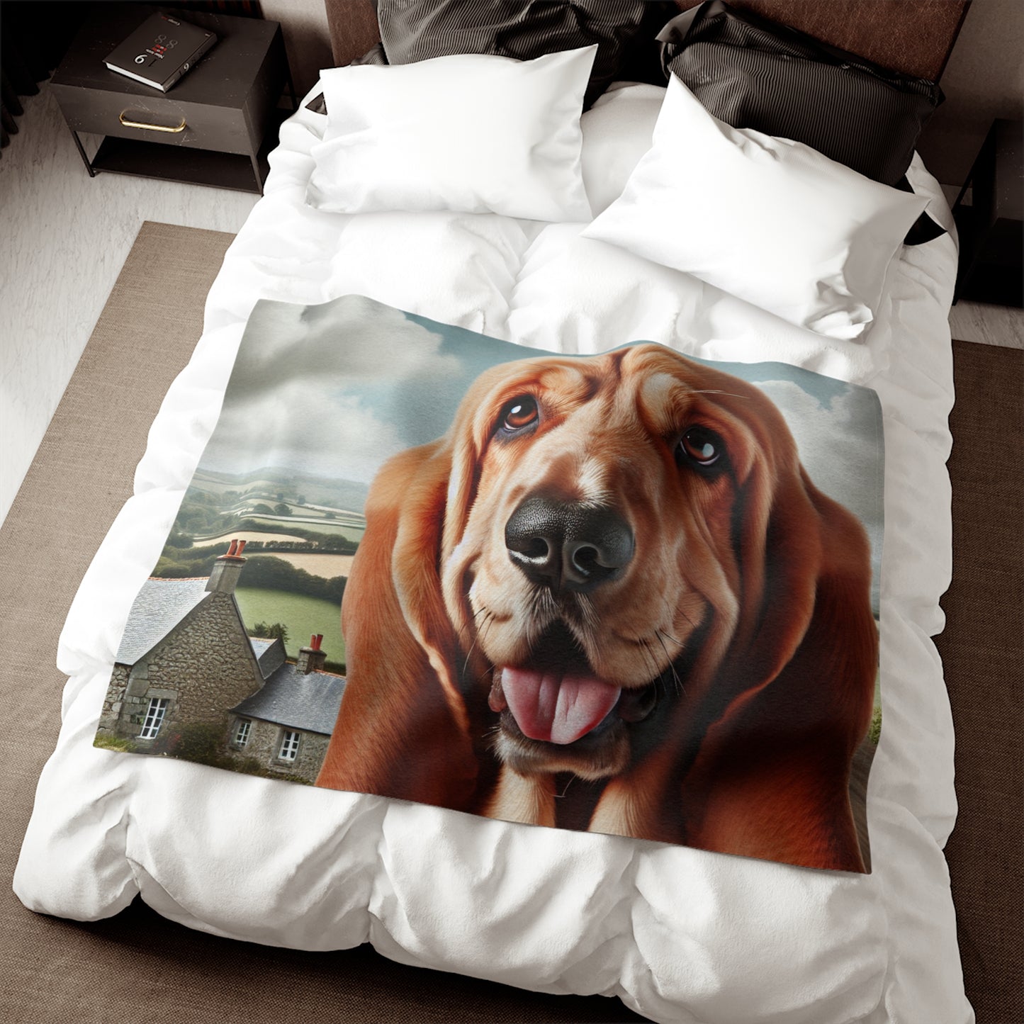 Basset Fauve de Bretagne Sweatshirt Blanket