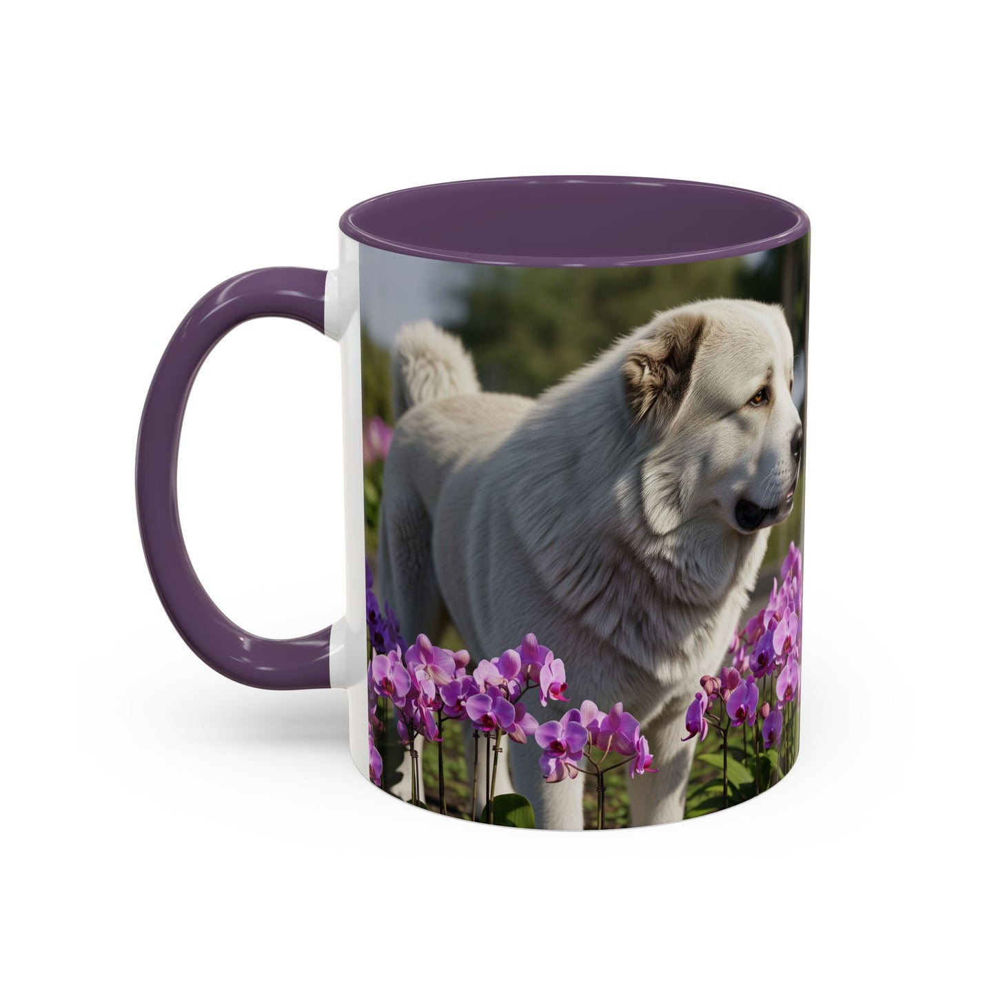 Caucasian Shepherd Dog Accent Coffee Mug - Perfect Gift for Dog Lovers