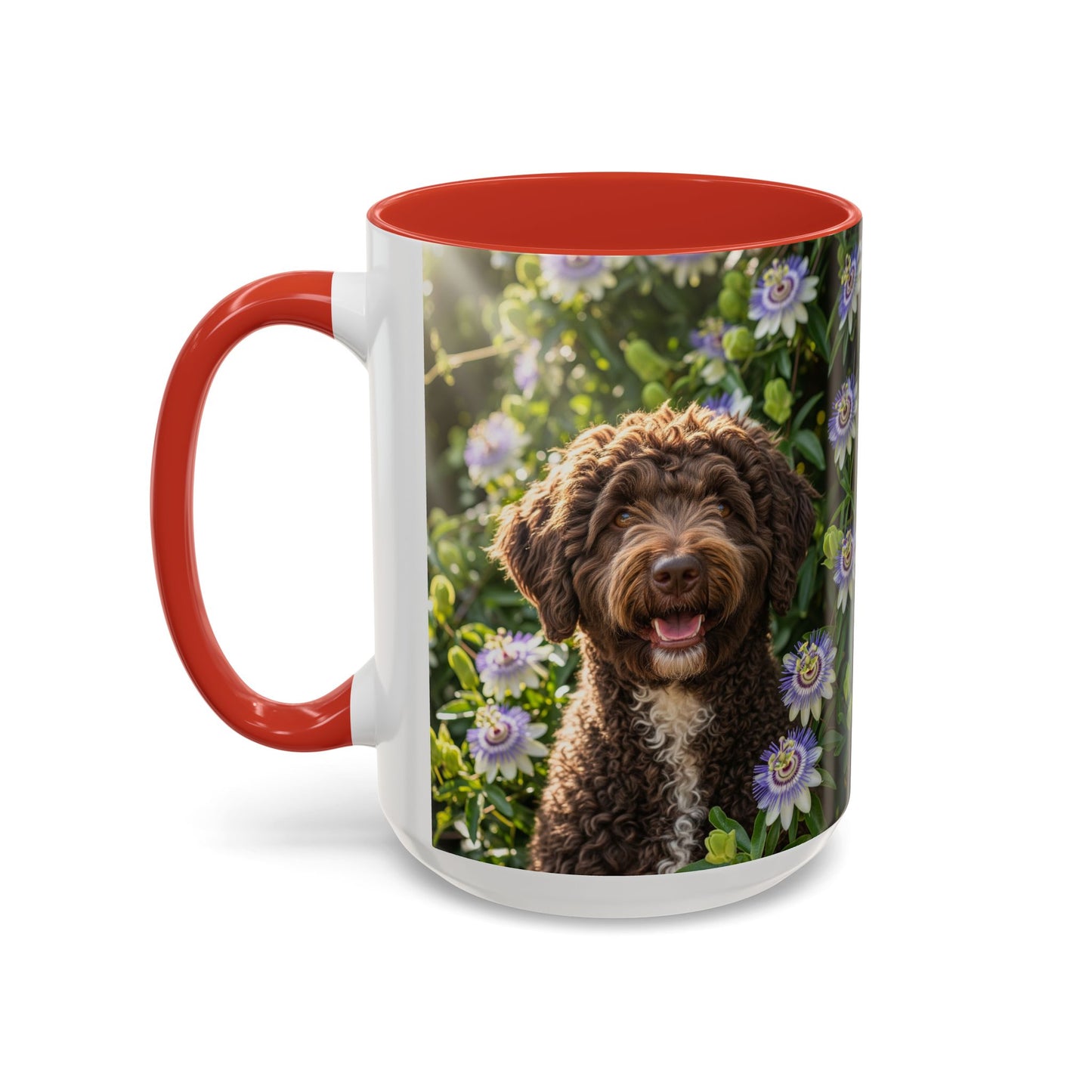 Spanish Water Dog Accent Coffee Mug - Perfect Gift for Dog Lovers