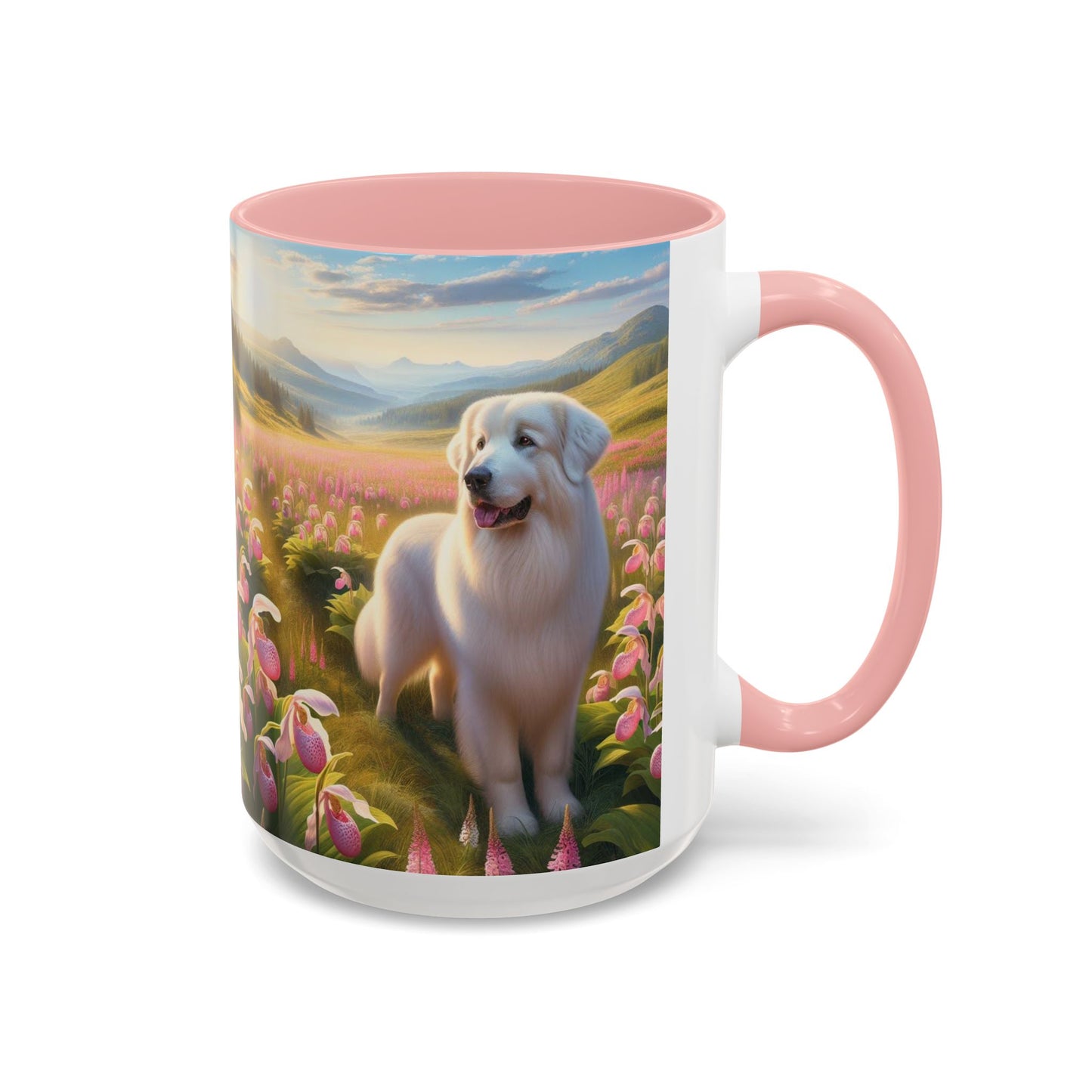 Great Pyrenees Accent Coffee Mug - Perfect Gift for Dog Lovers