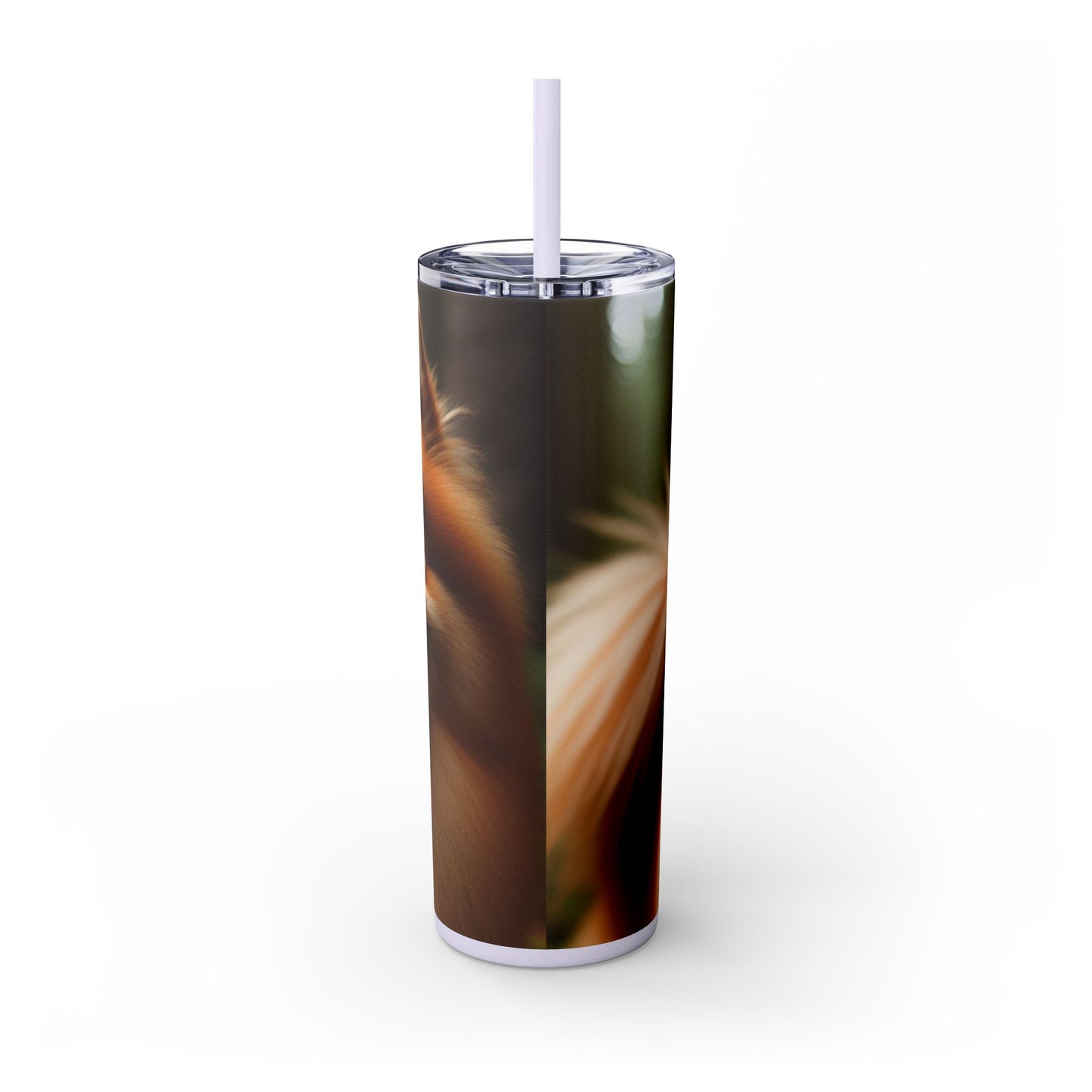 Finnish Spitz Tumbler with Straw, 20oz