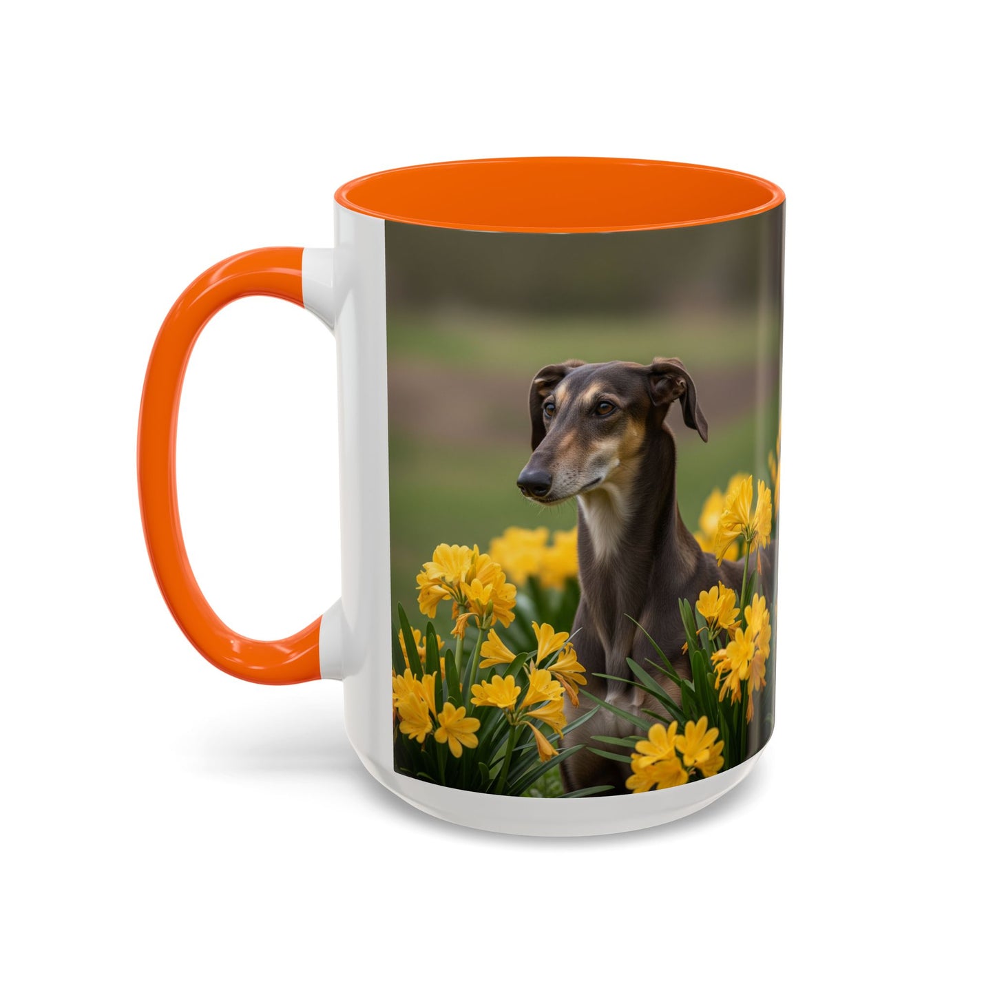Sloughi Accent Coffee Mug - Perfect Gift for Dog Lovers