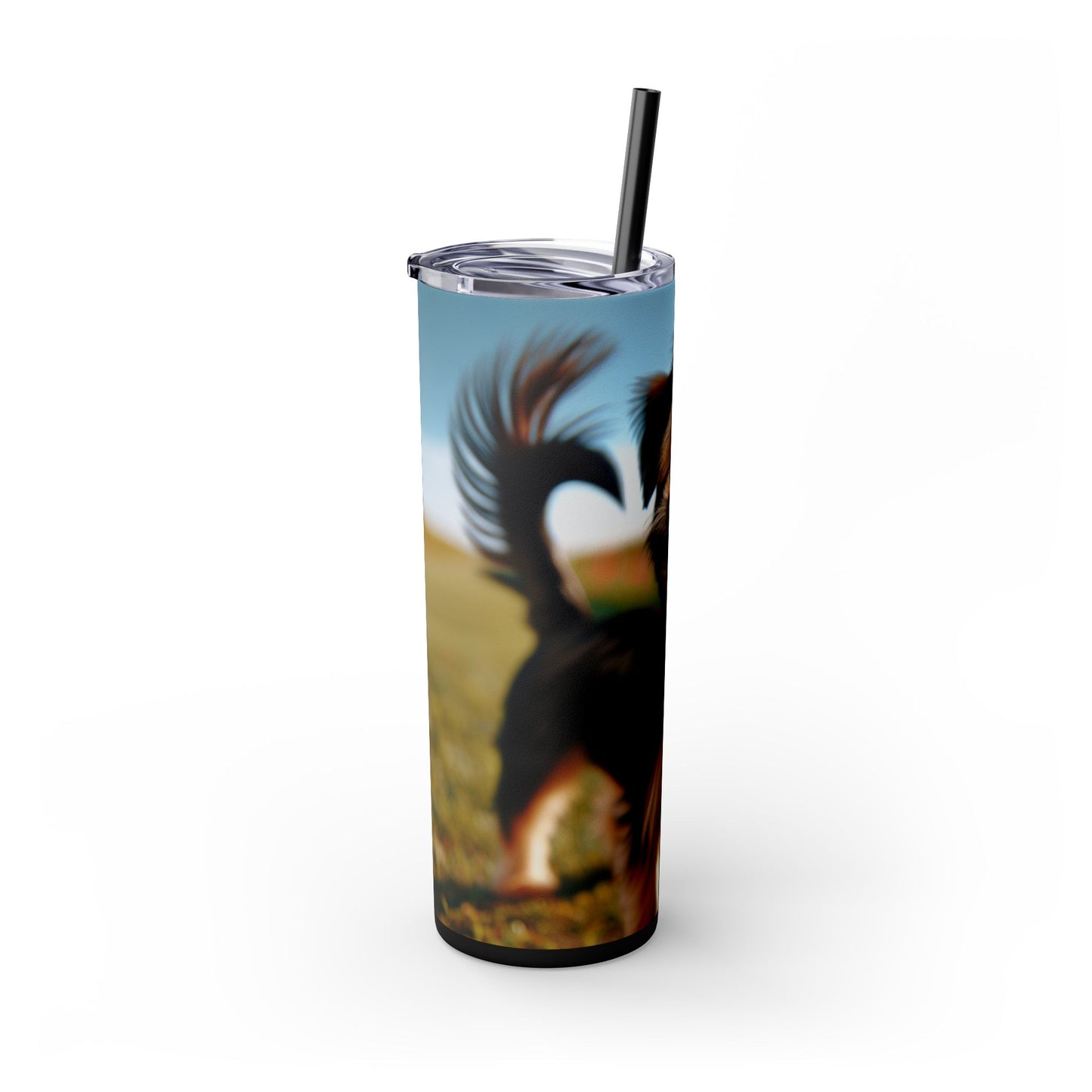 Griffon Bruxellois Tumbler with Straw, 20oz