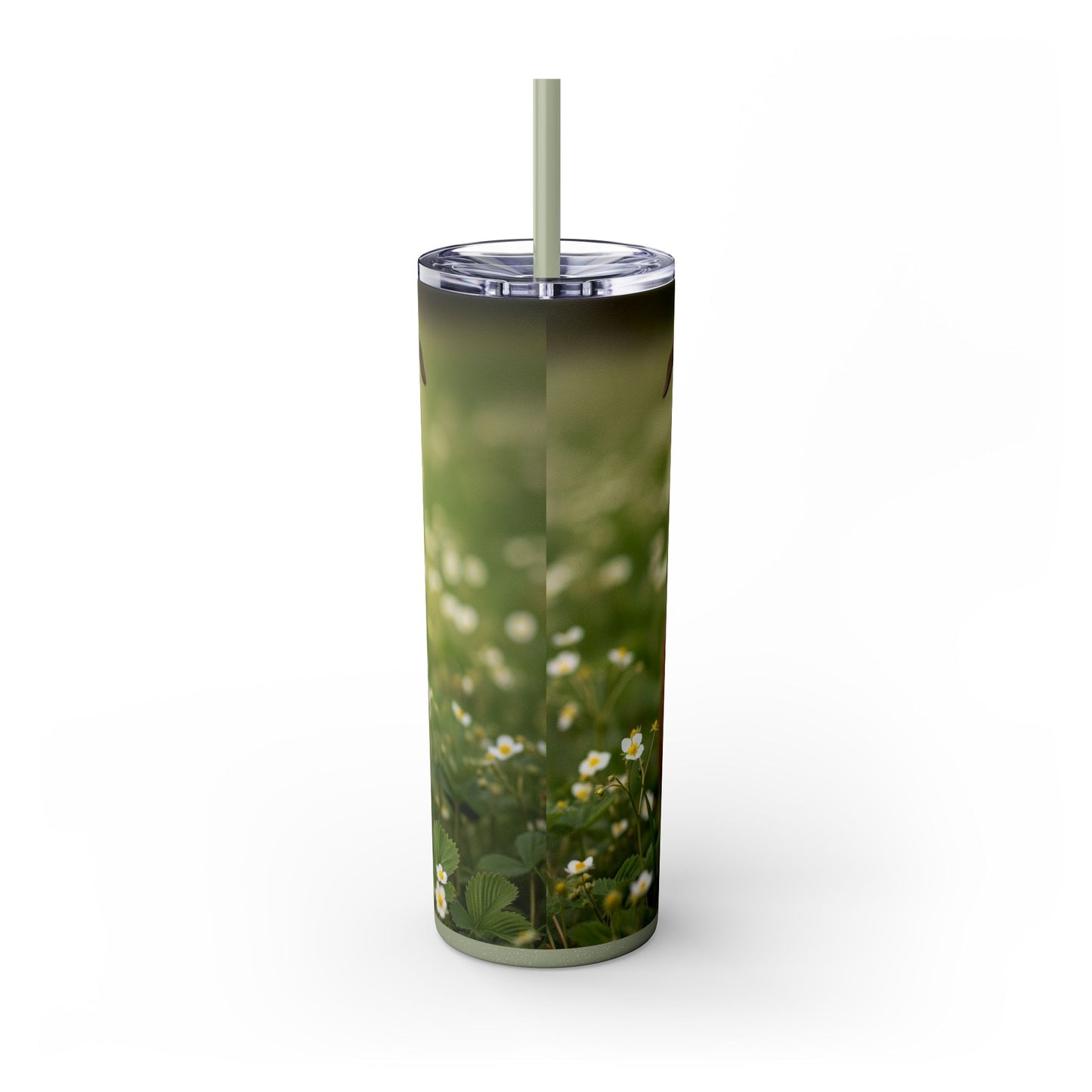 Staffordshire Bull Terrier Tumbler with Straw, 20oz