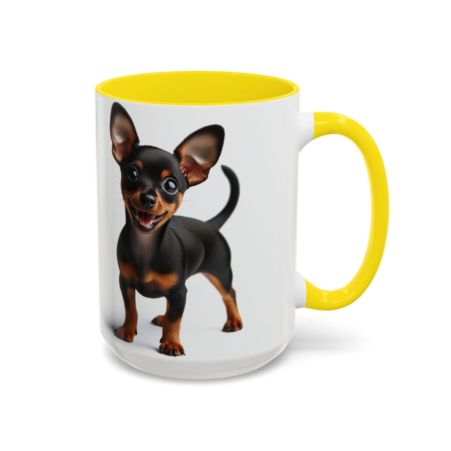 Miniature Pinscher Accent Coffee Mug - Perfect Gift for Dog Lovers