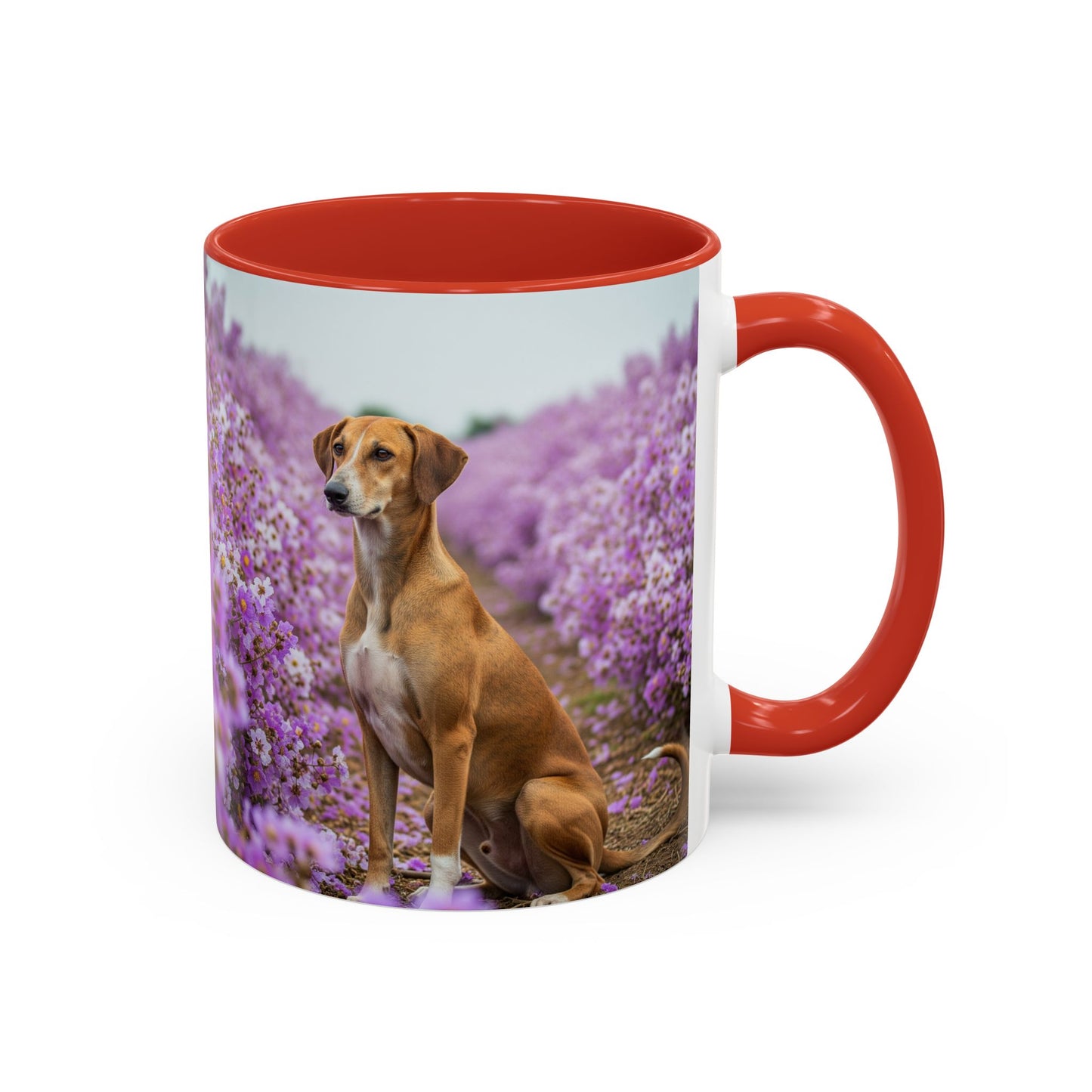 Banjara Hound Accent Coffee Mug - Perfect Gift for Dog Lovers