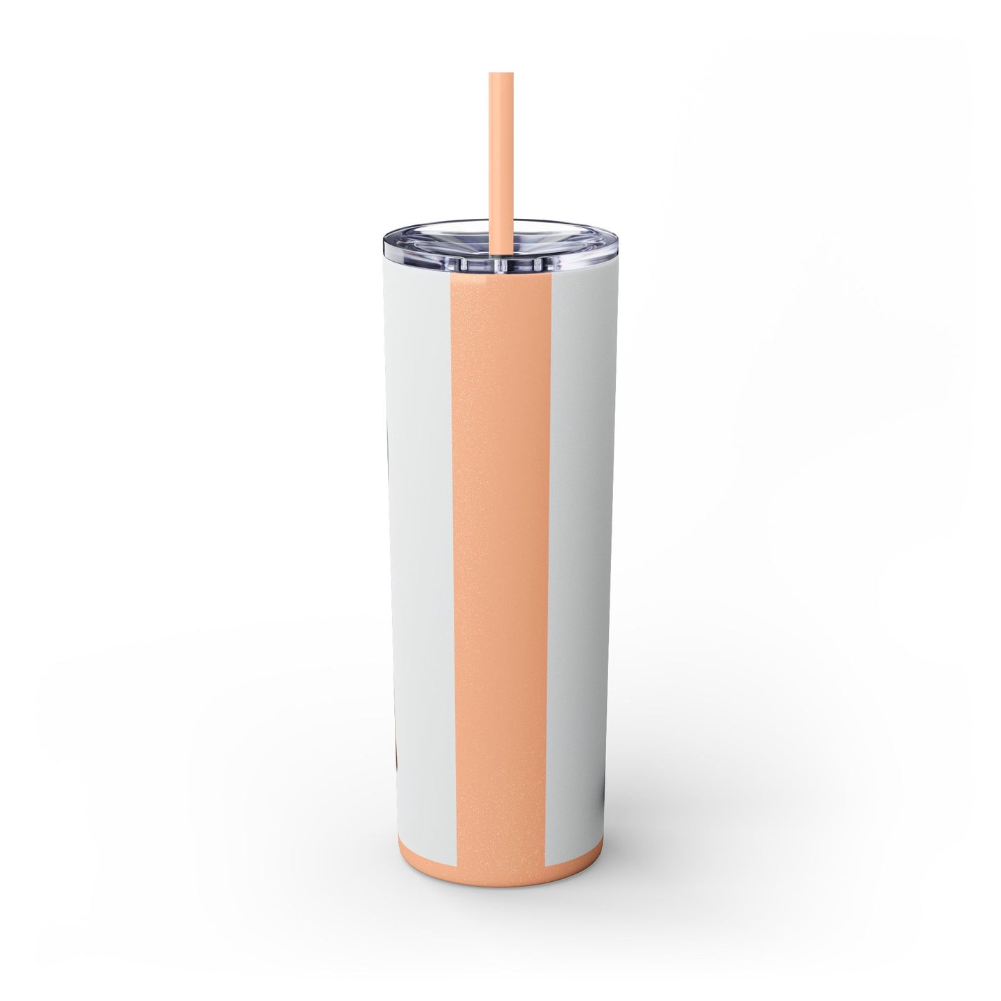 Miniature Pinscher Skinny Tumbler with Straw, 20oz