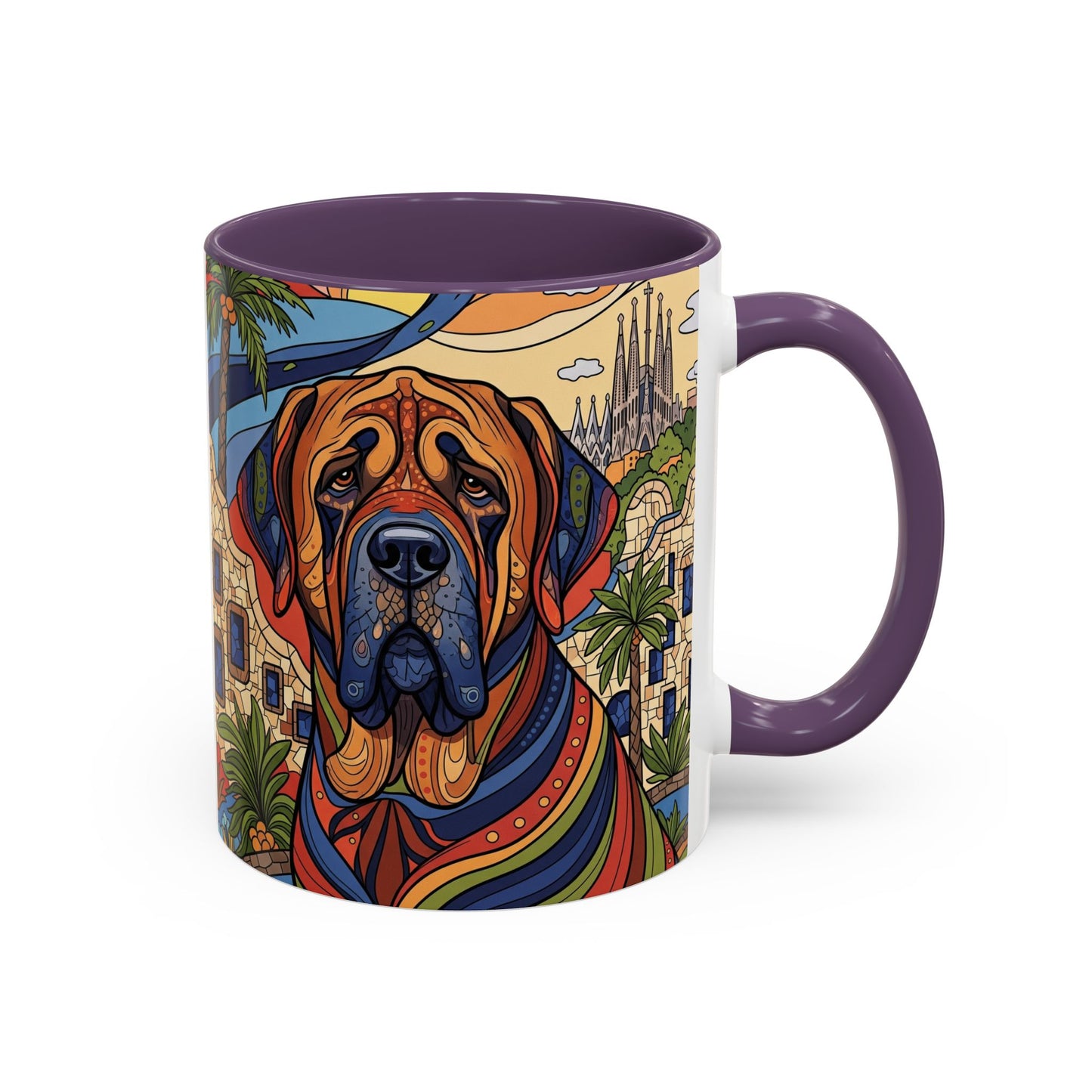 Spanish Mastiff Accent Coffee Mug - Perfect Gift for Dog Lovers