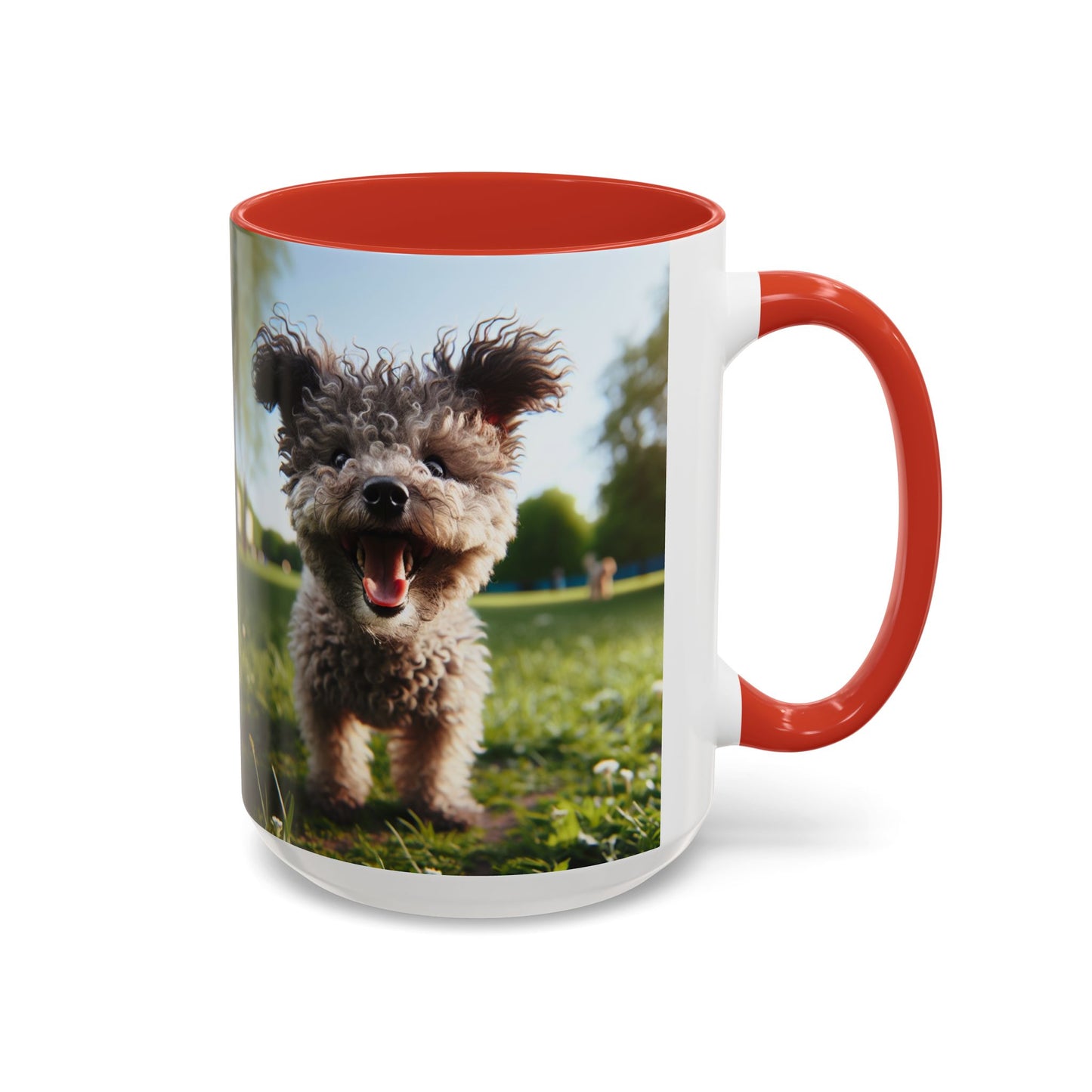 Pumi Accent Coffee Mug - Perfect Gift for Dog Lovers