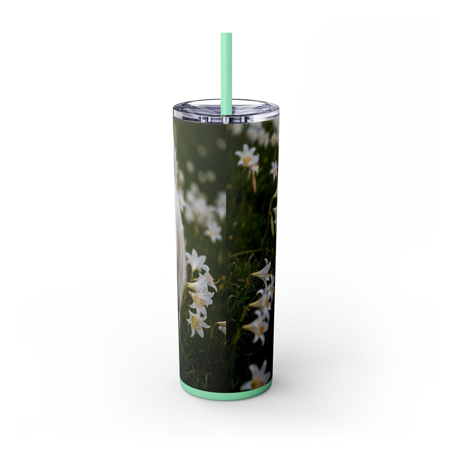 Pyrenean Shepherd Tumbler with Straw, 20oz