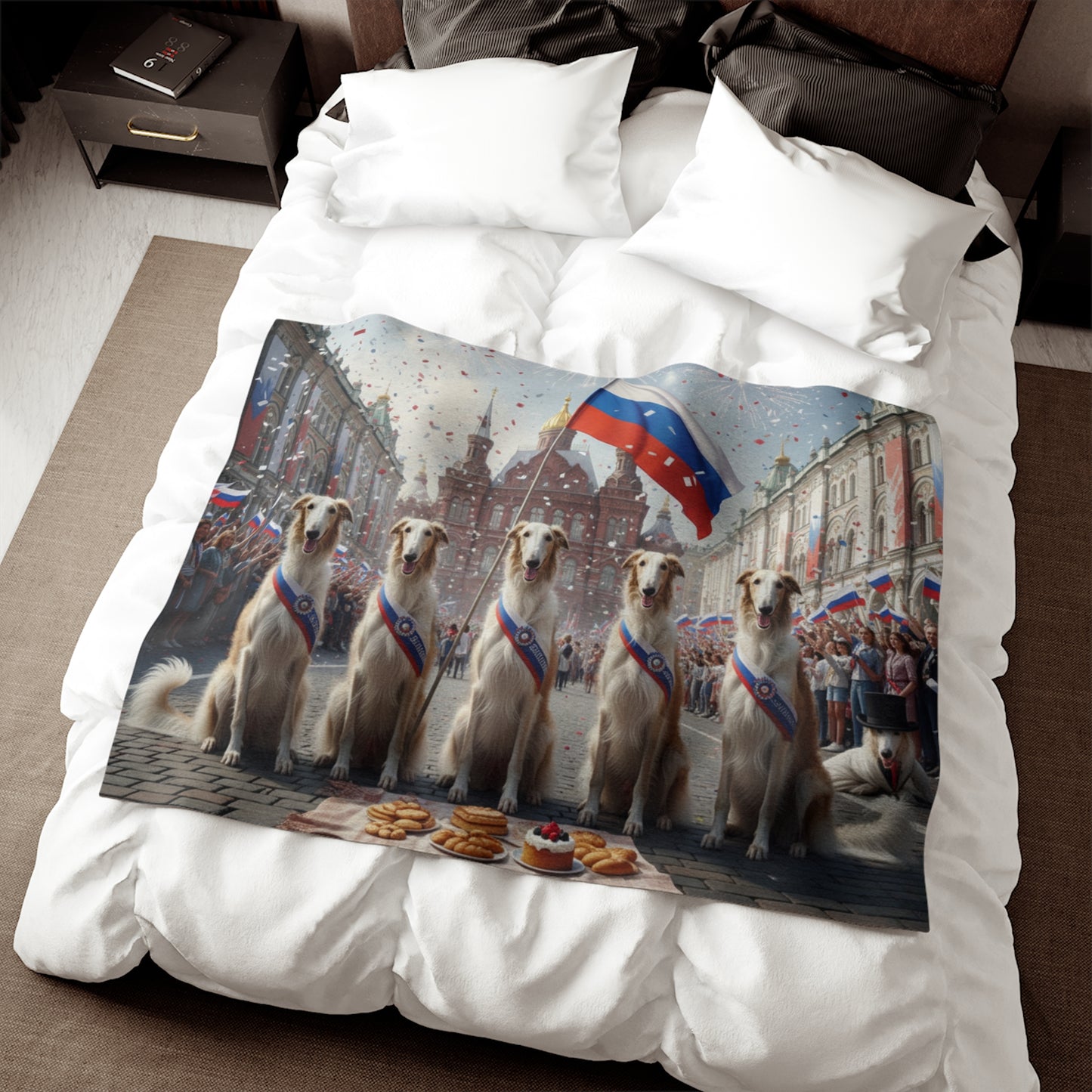 Borzoi Blanket