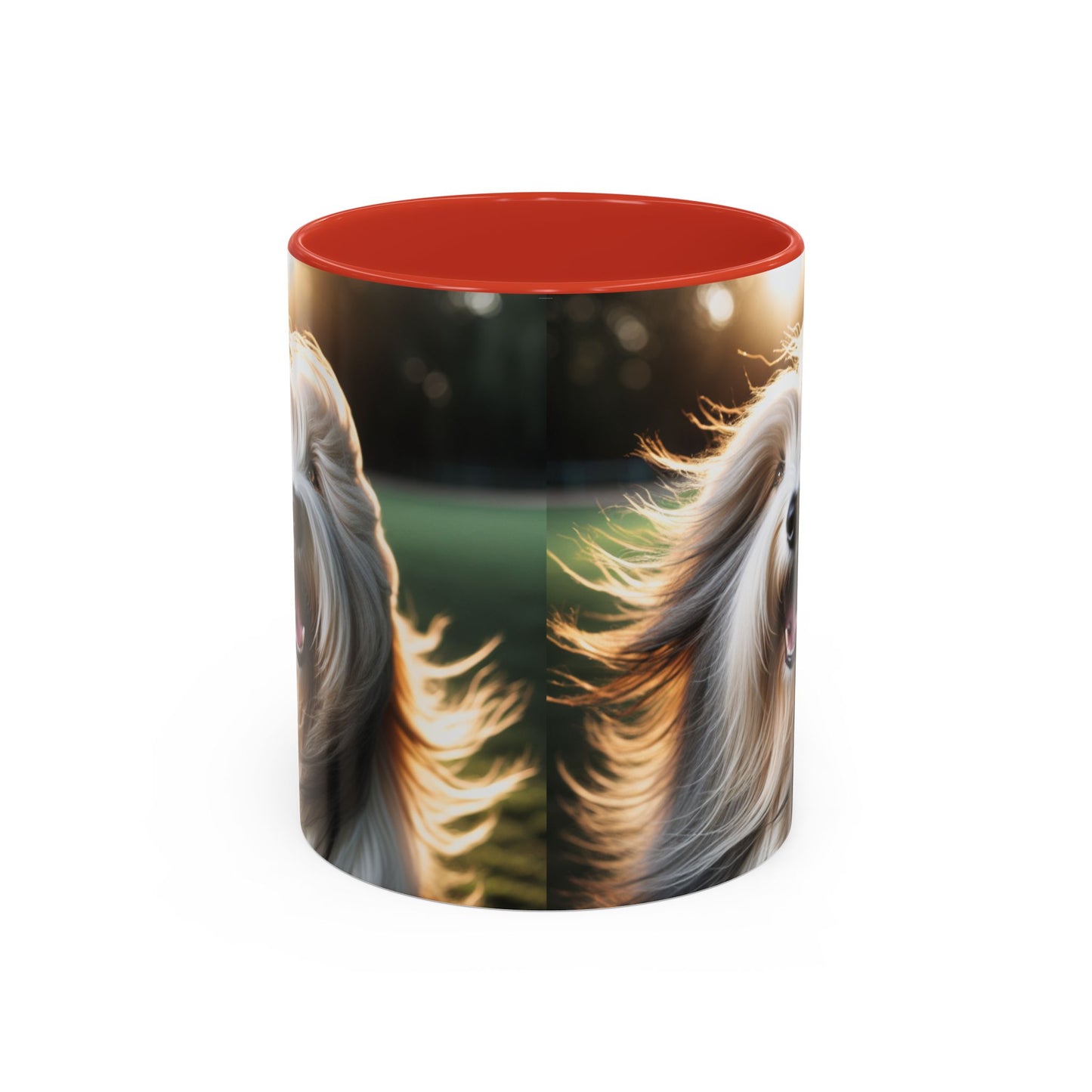 Bearded Collie Accent Coffee Mug - Perfect Gift for Dog Lovers