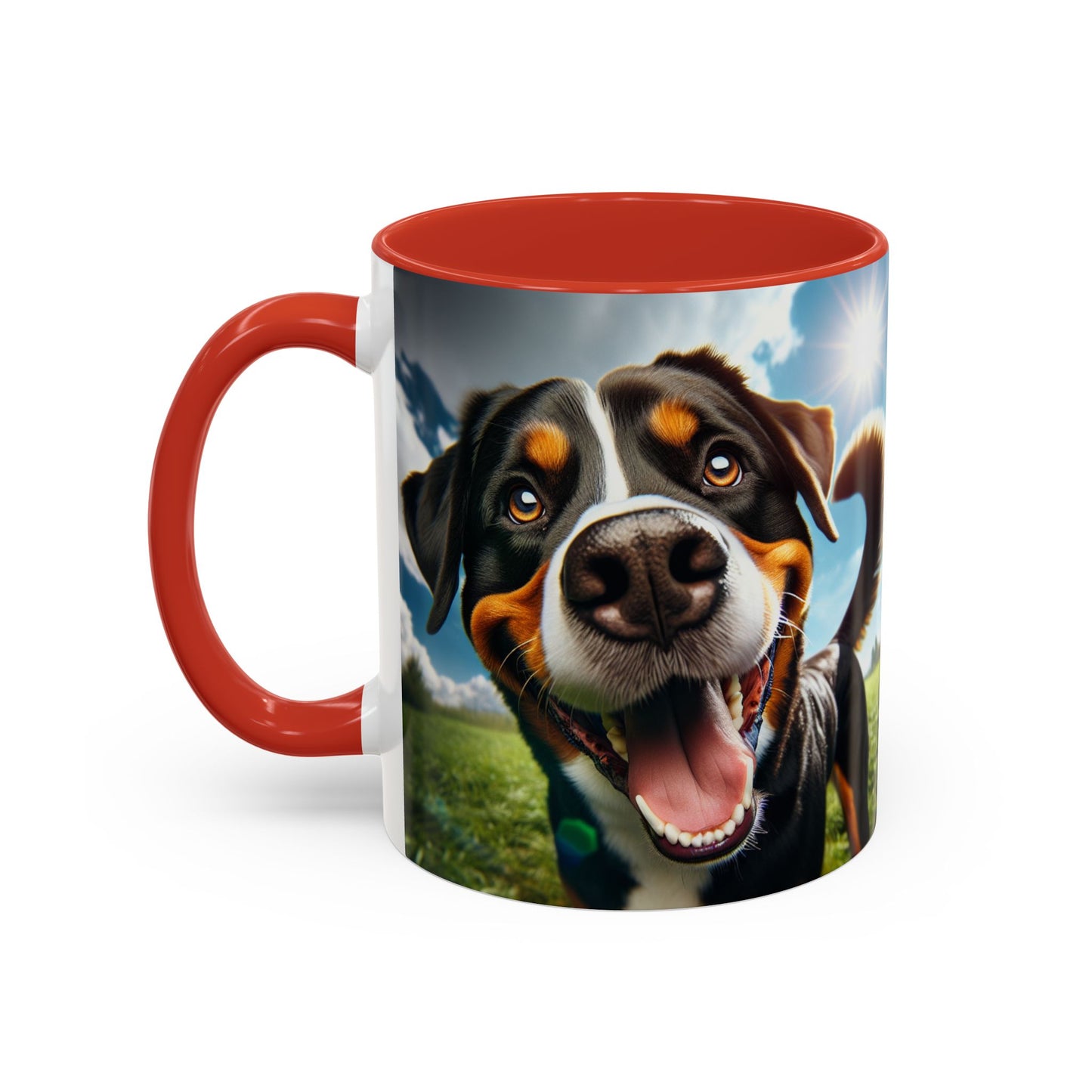 Greater Swiss Mountain Dog Accent Coffee Mug - Perfect Gift for Dog Lovers