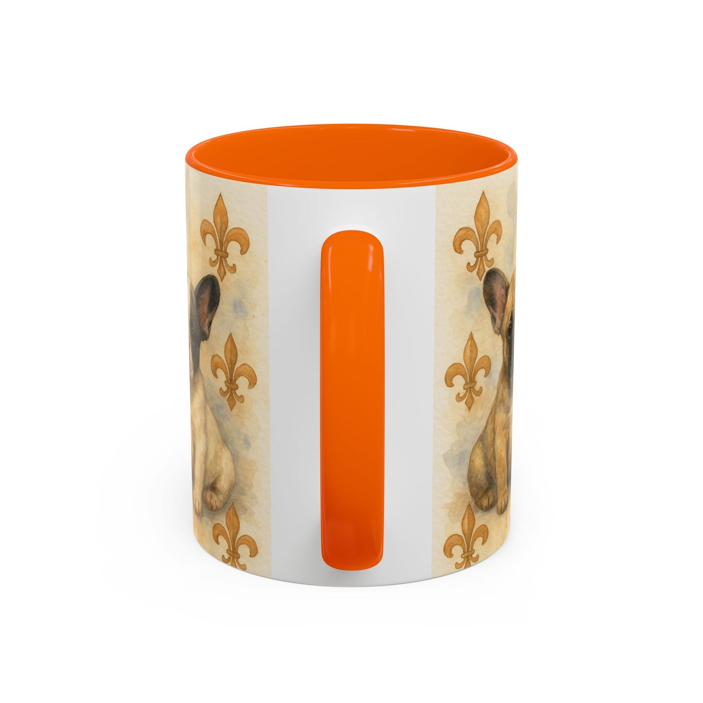French Bulldog puppies Accent Coffee Mug - Perfect Gift for Dog Lovers