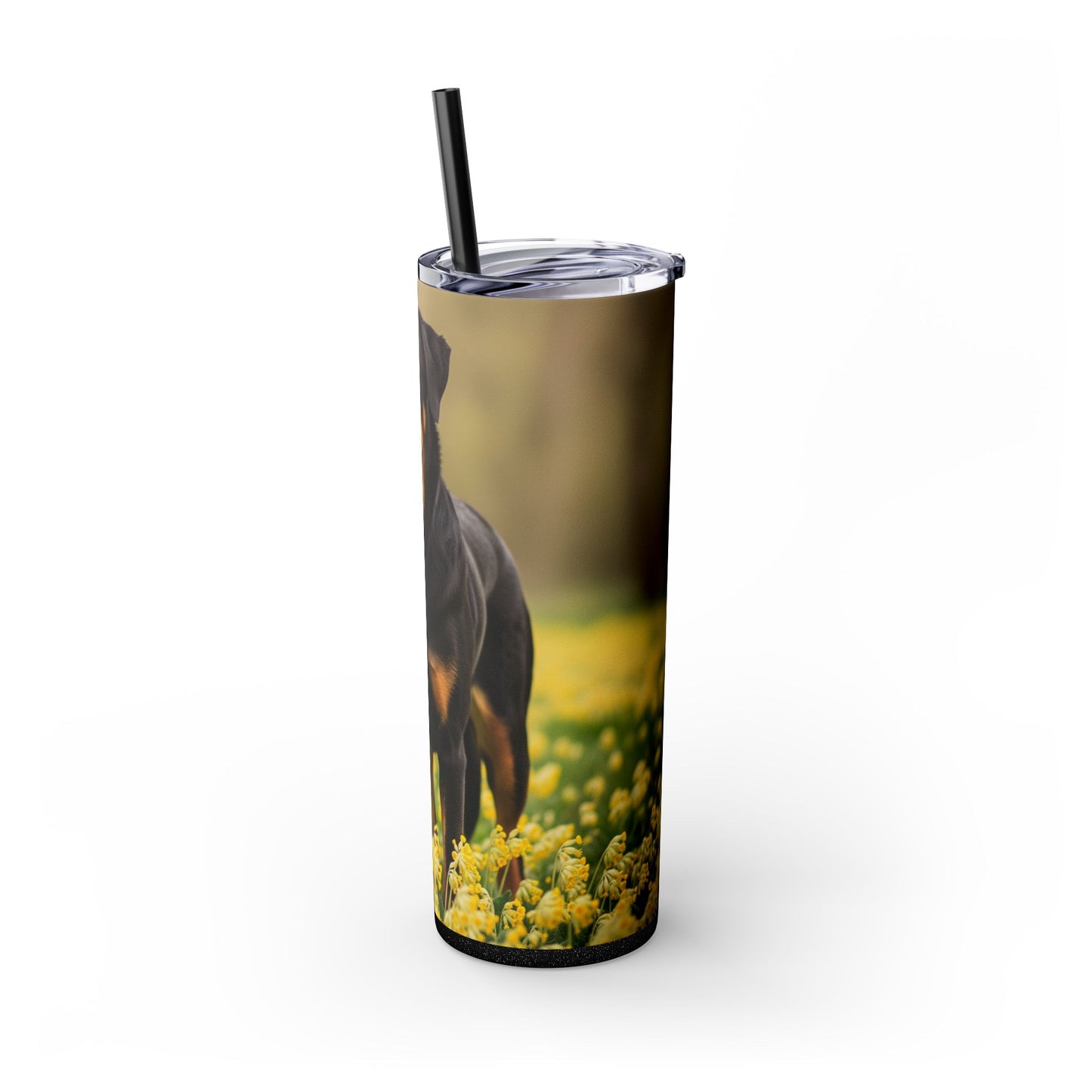 Beauceron Tumbler with Straw, 20oz