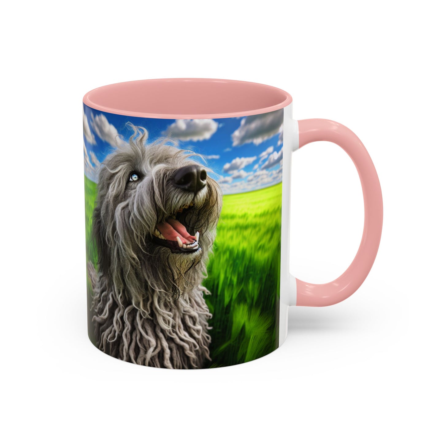 Bergamasco Shepherd Dog Accent Coffee Mug - Perfect Gift for Dog Lovers