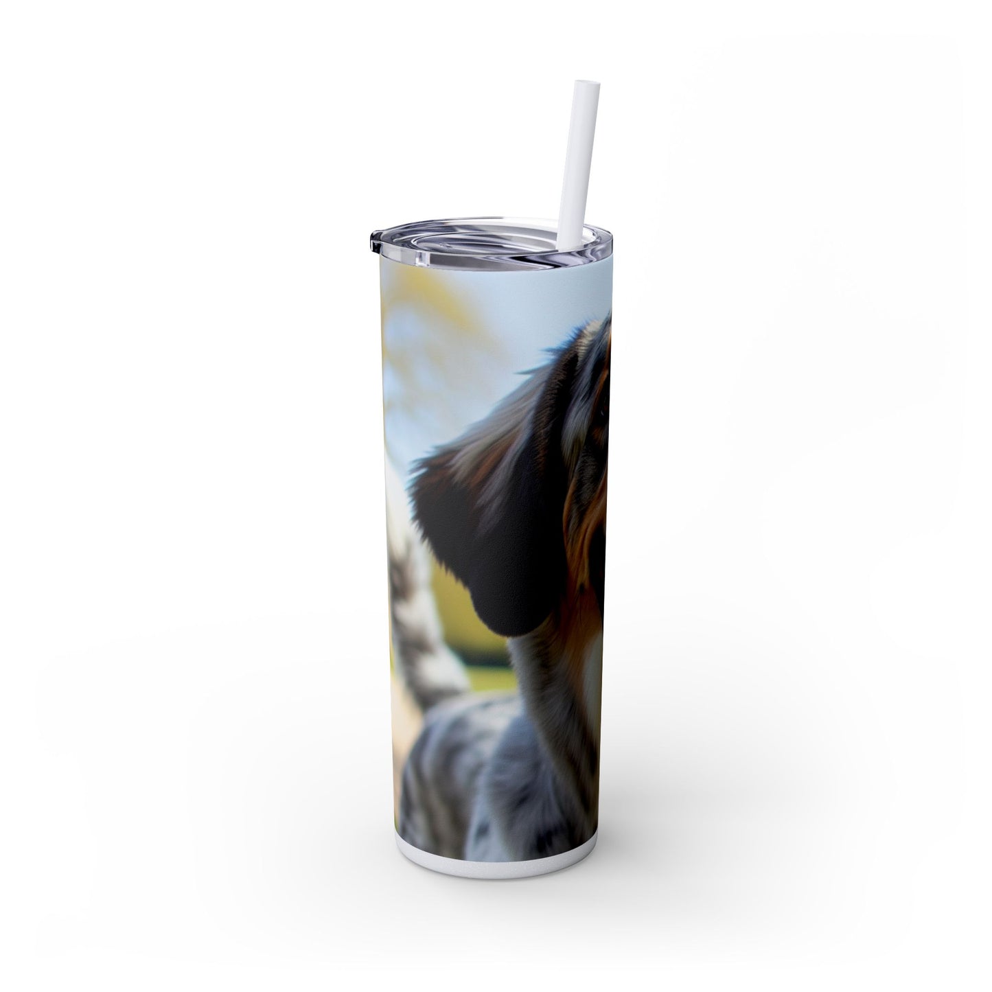 Braque Francais Pyrenean Tumbler with Straw, 20oz