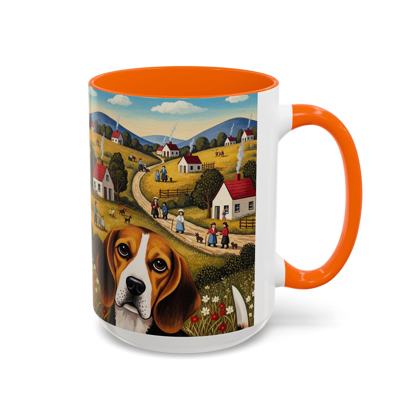 Beagle Accent Coffee Mug - Perfect Gift for Dog Lovers