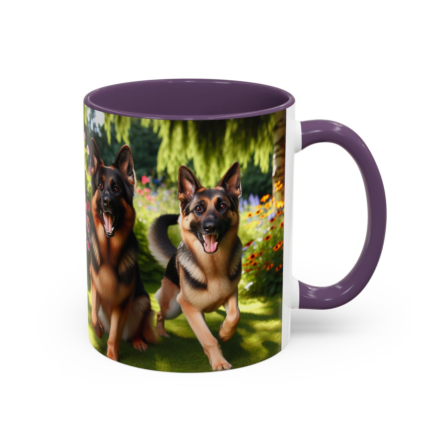 German Shepherd Accent Coffee Mug - Perfect Gift for Dog Lovers