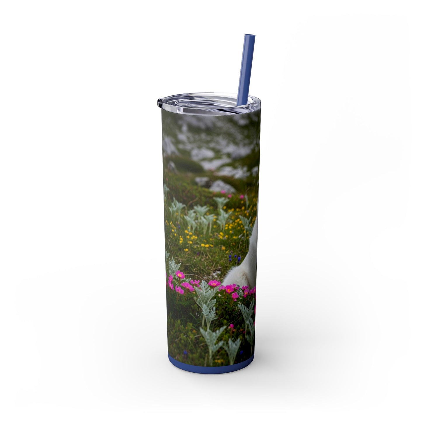 Slovensky Cuvac Tumbler with Straw, 20oz